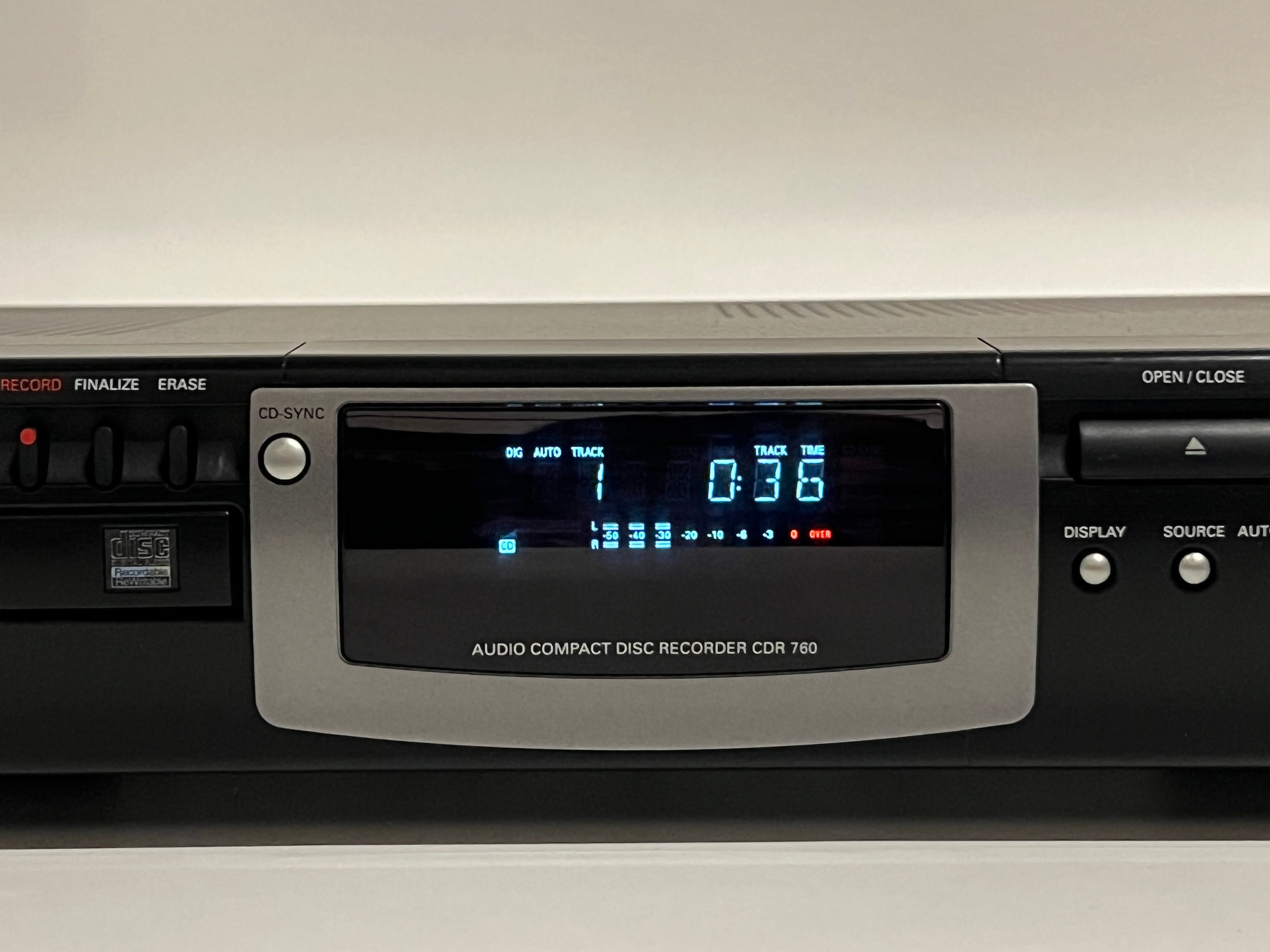 Philips CDR-760 - CD-speler/recorder