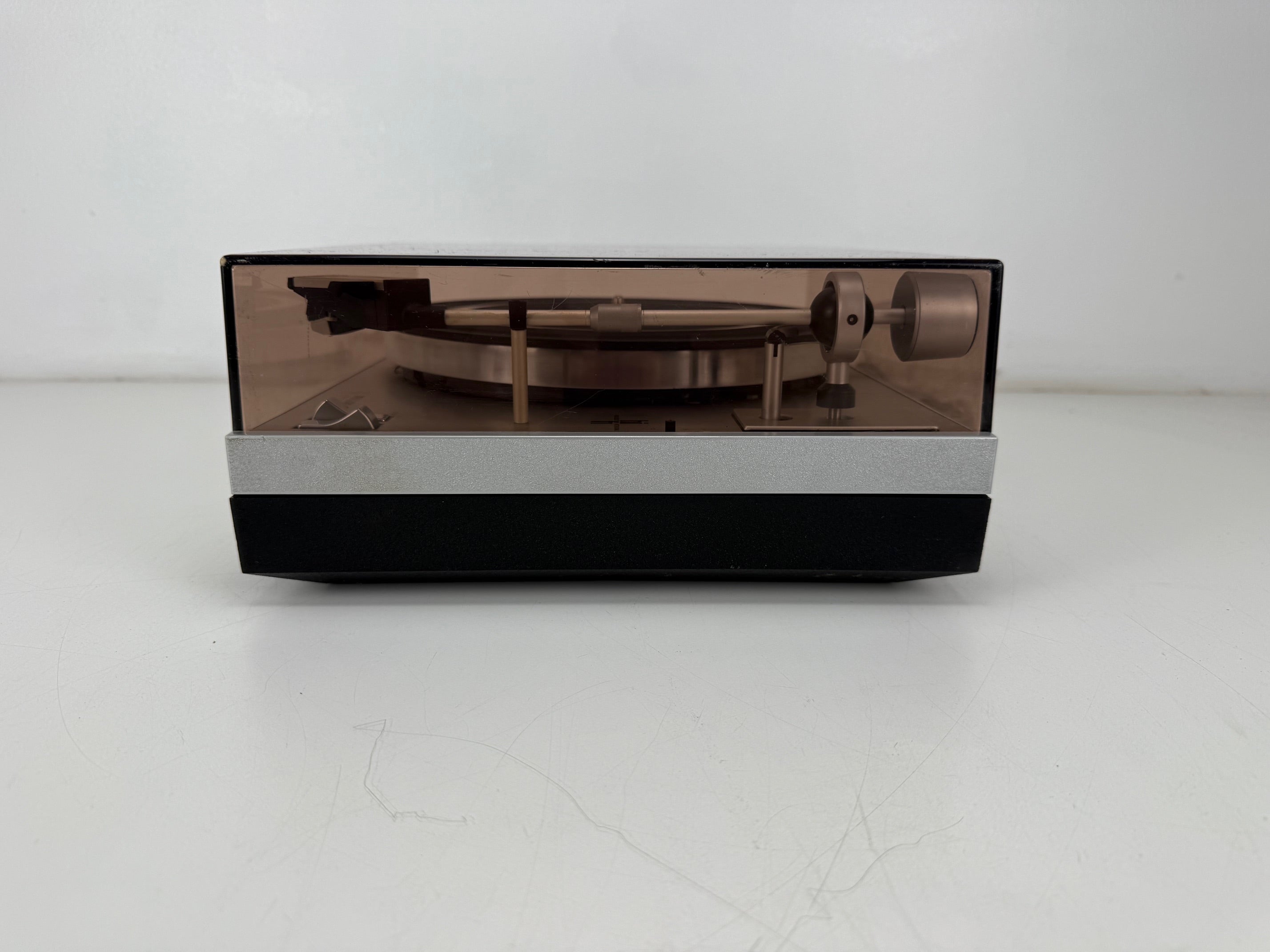 Philips GA108 platenspeler met riemaandrijving en Philips GP400 naald - Nieuwe riem