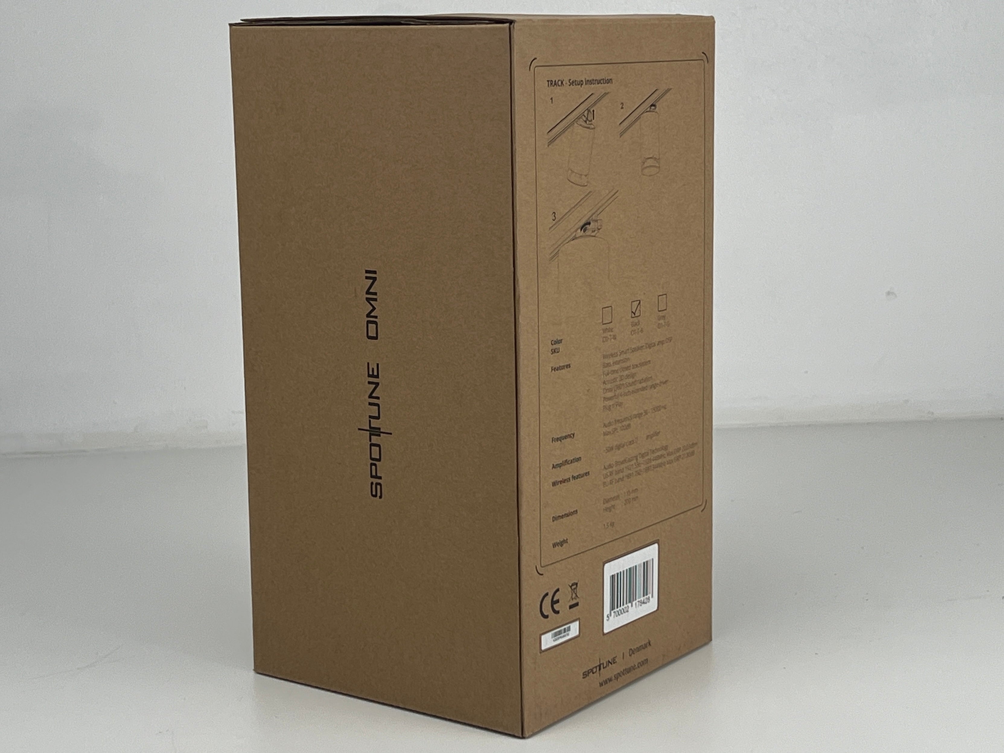 Spottune Omni Track -O1-TB- Draadloze actieve luidsprekers