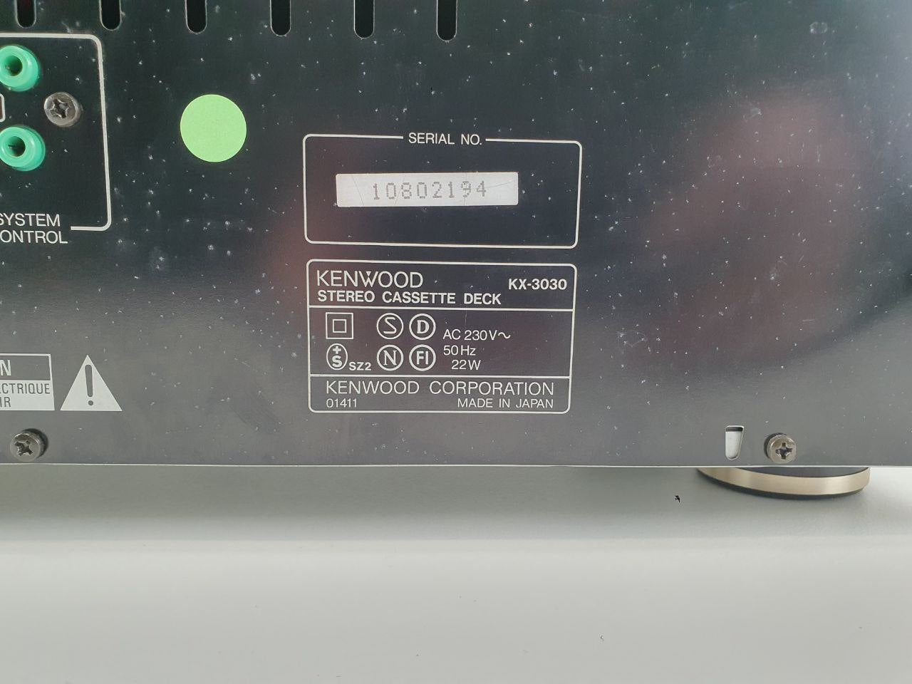 Kenwood KX-3030 Nr. 2 - Cassettedeck