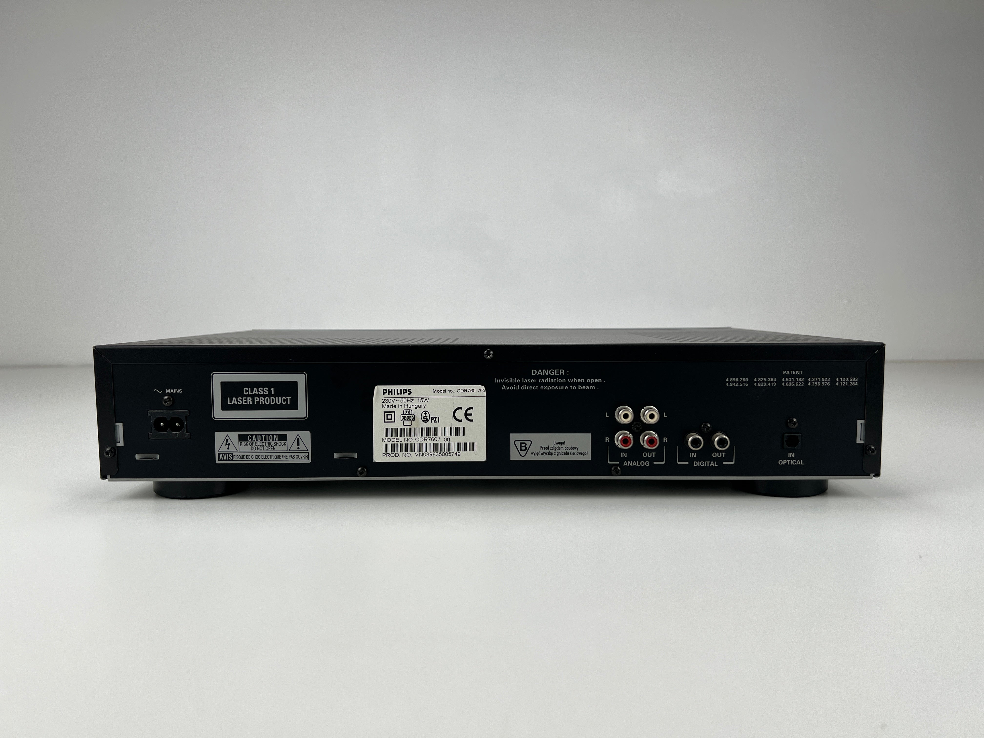 Philips CDR-760 - CD-speler/recorder