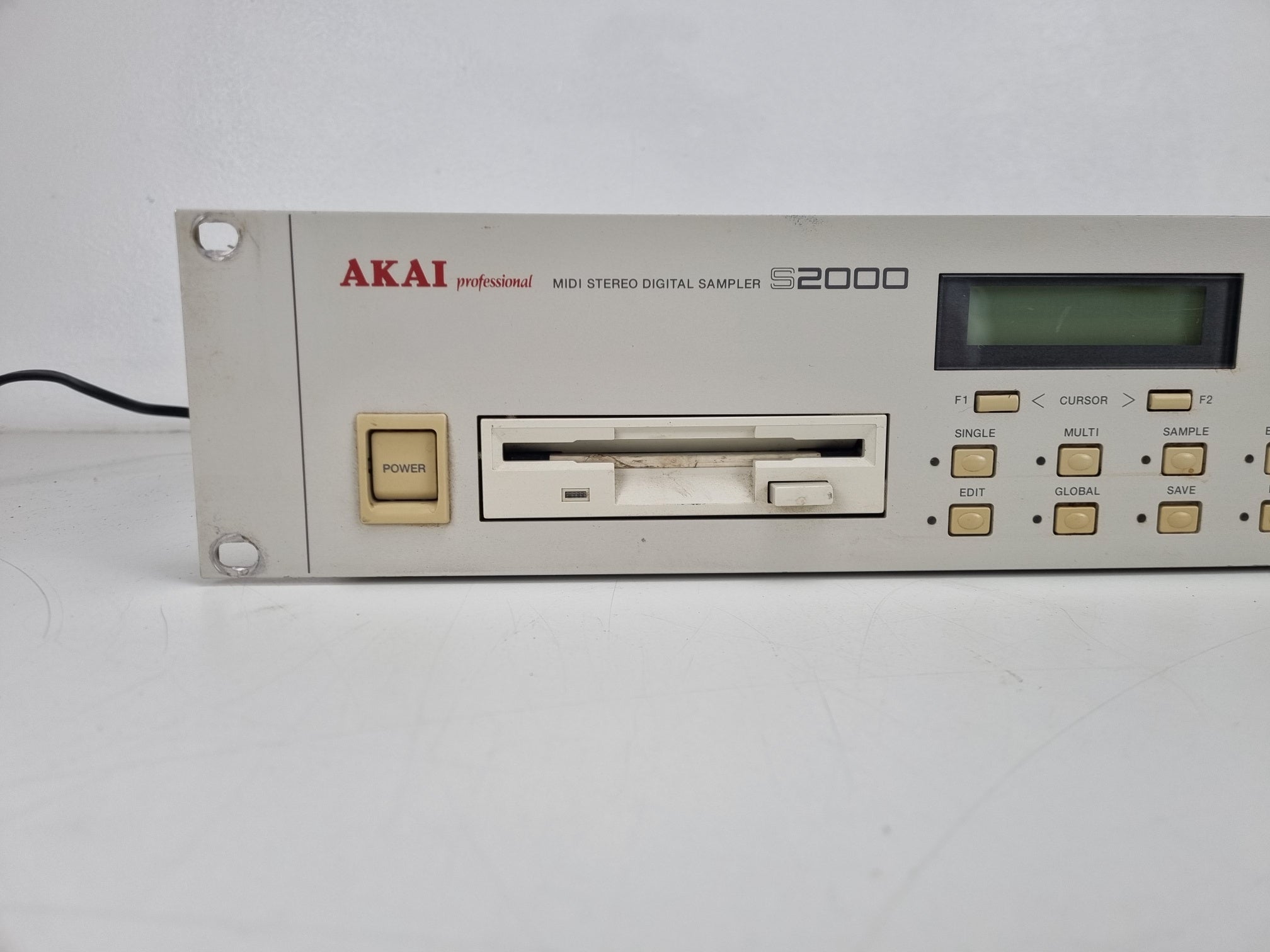 Akai S2000 MIDI Stereo Digitale Sampler - voeding getest - Verkocht zoals hij is