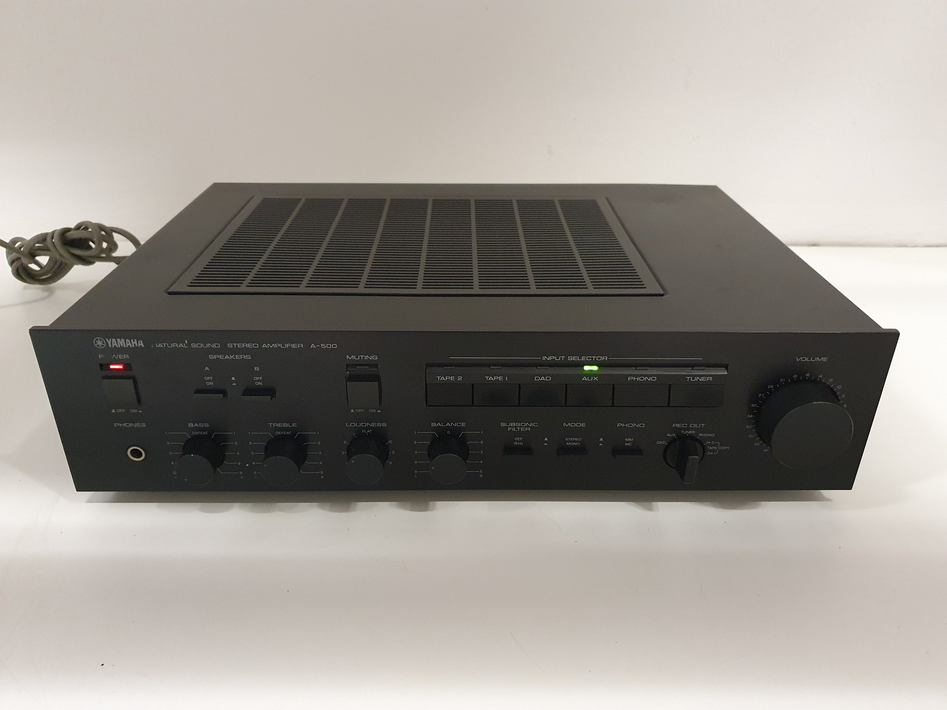 Yamaha A-500 Natural sound Stereo Amplifier - Serviced