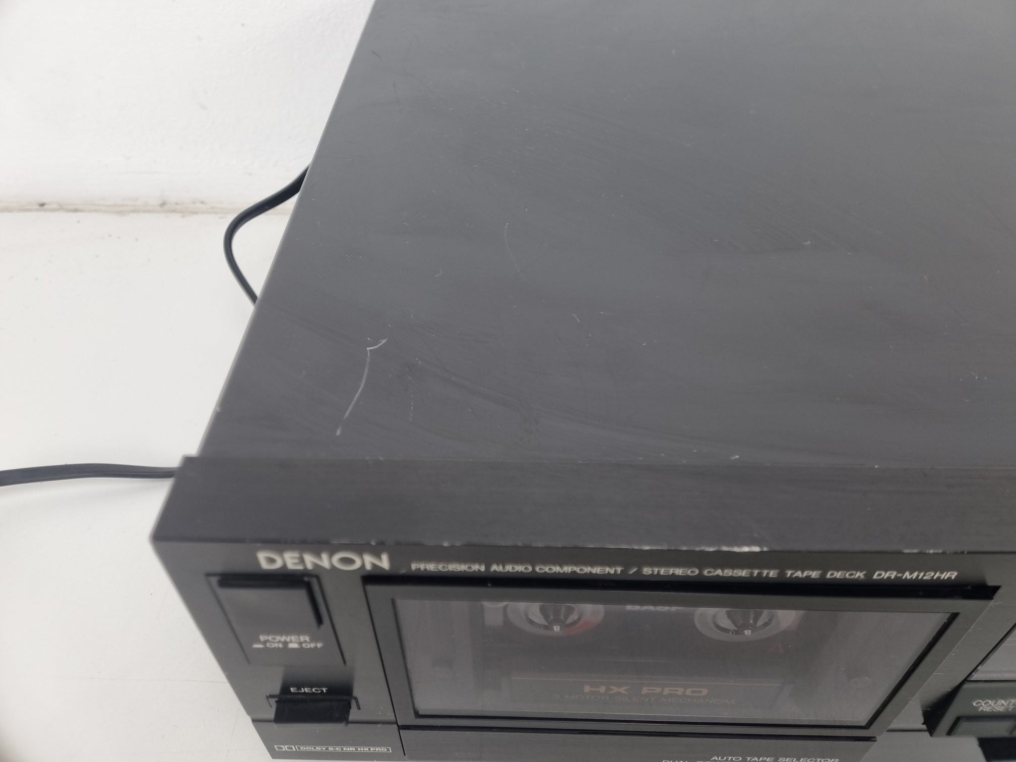 Denon DR-M12HR - Preccision Audio Component / Stereo Cassette Tape Deck