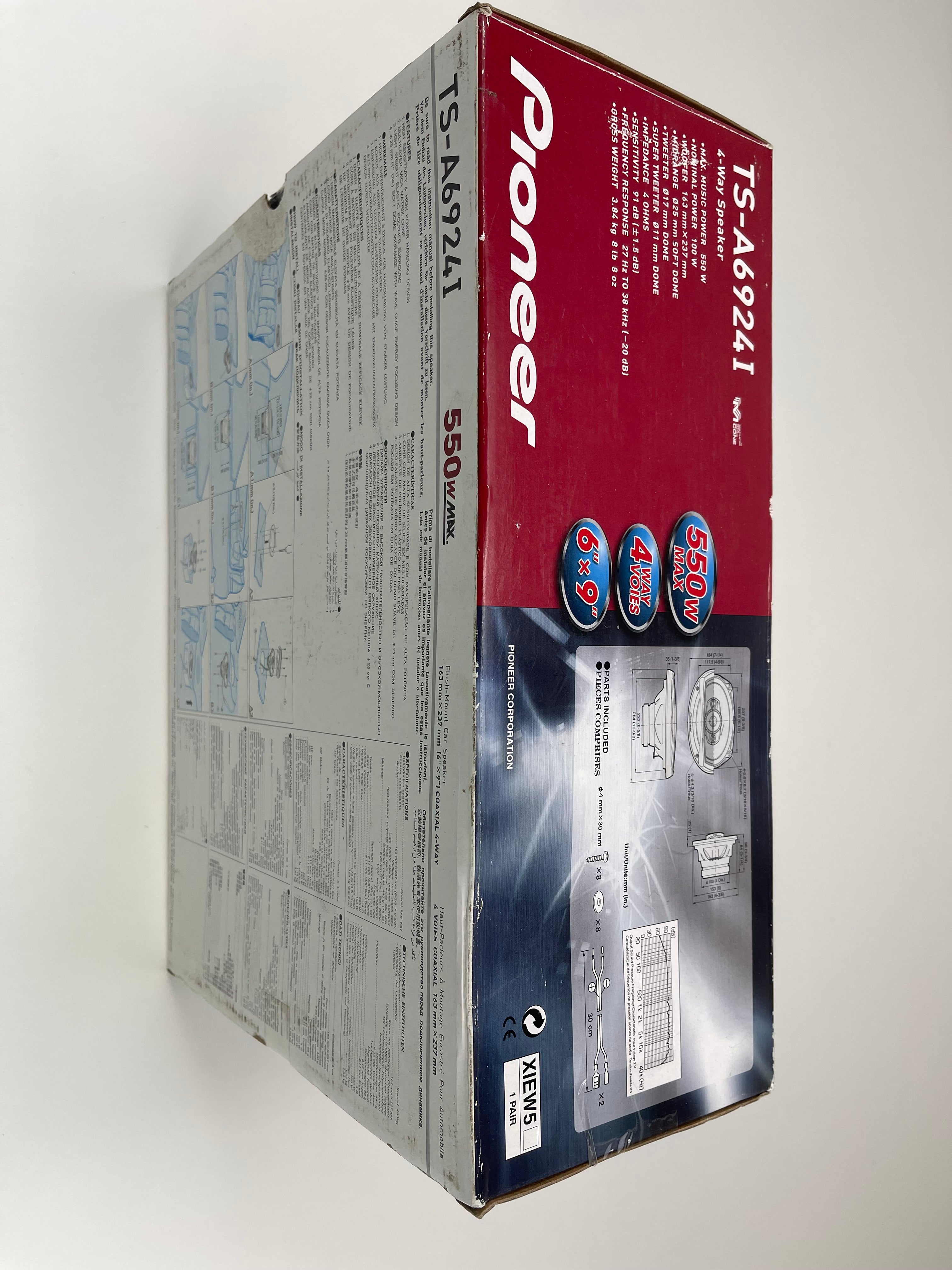 Pioneer TS-A6924I - Car Speakers