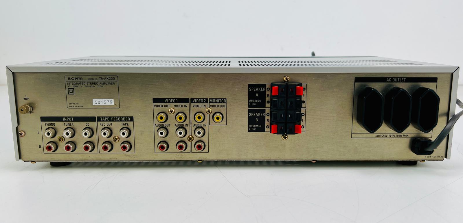 Sony TA-AX320 geïntegreerde stereo-versterker