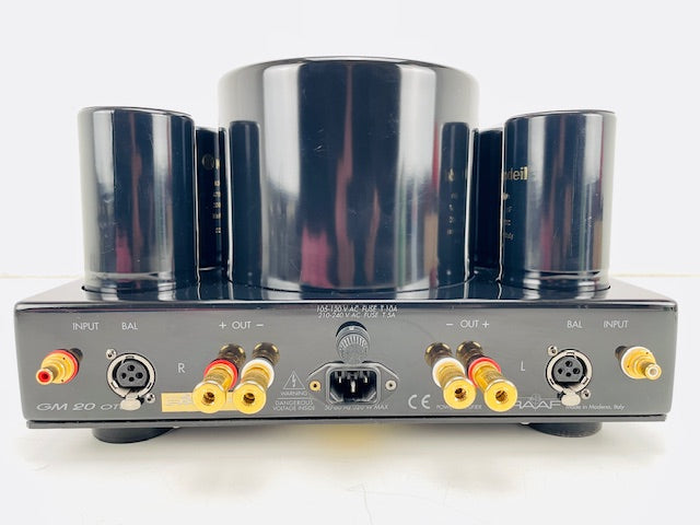 GRAAF GM 20 OTL vacuümbuis klasse A versterker met 6C33c reservebuizen - Onderhoud uitgevoerd