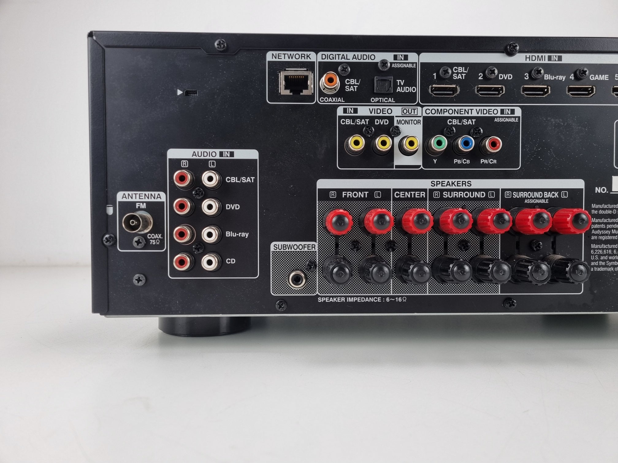 Denon AVR-2113 - geïntegreerde netwerk AV-receiver - HDMI