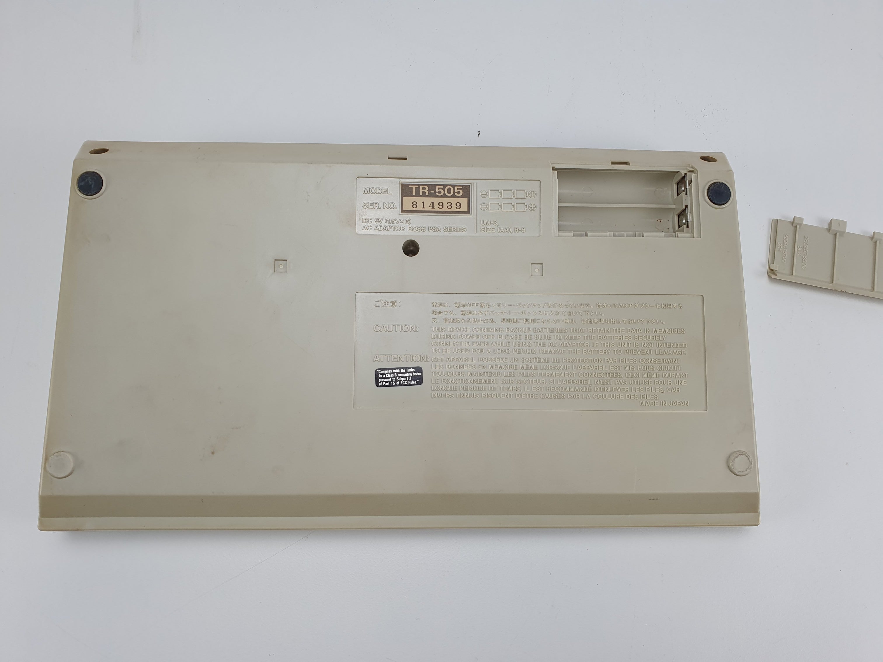 Roland TR-505 Drum computer/Rhythm Mashine - With manuals