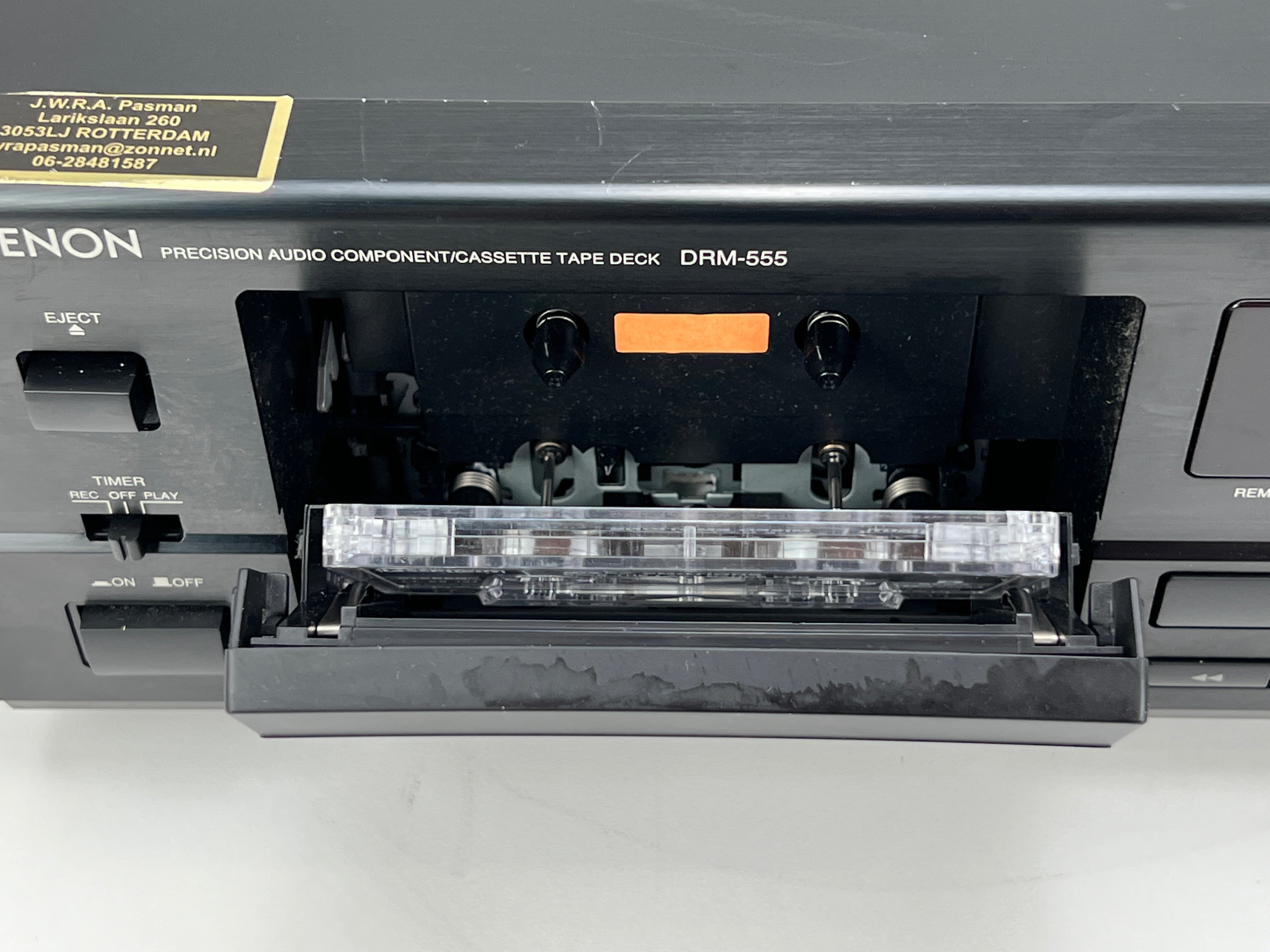 Denon DRM-555 - Cassette Deck