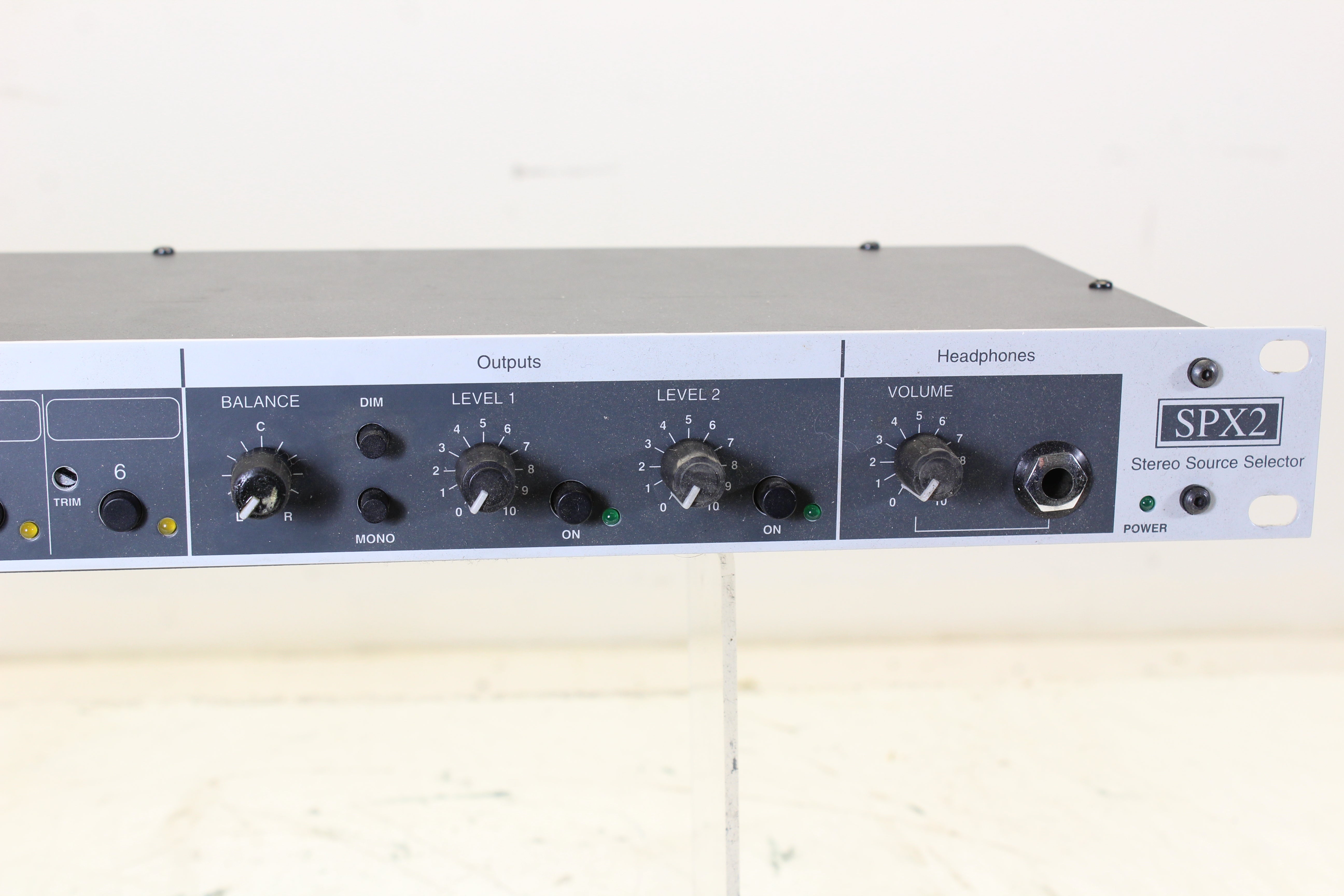 LA Audio SPX2 Stereo Bronselector