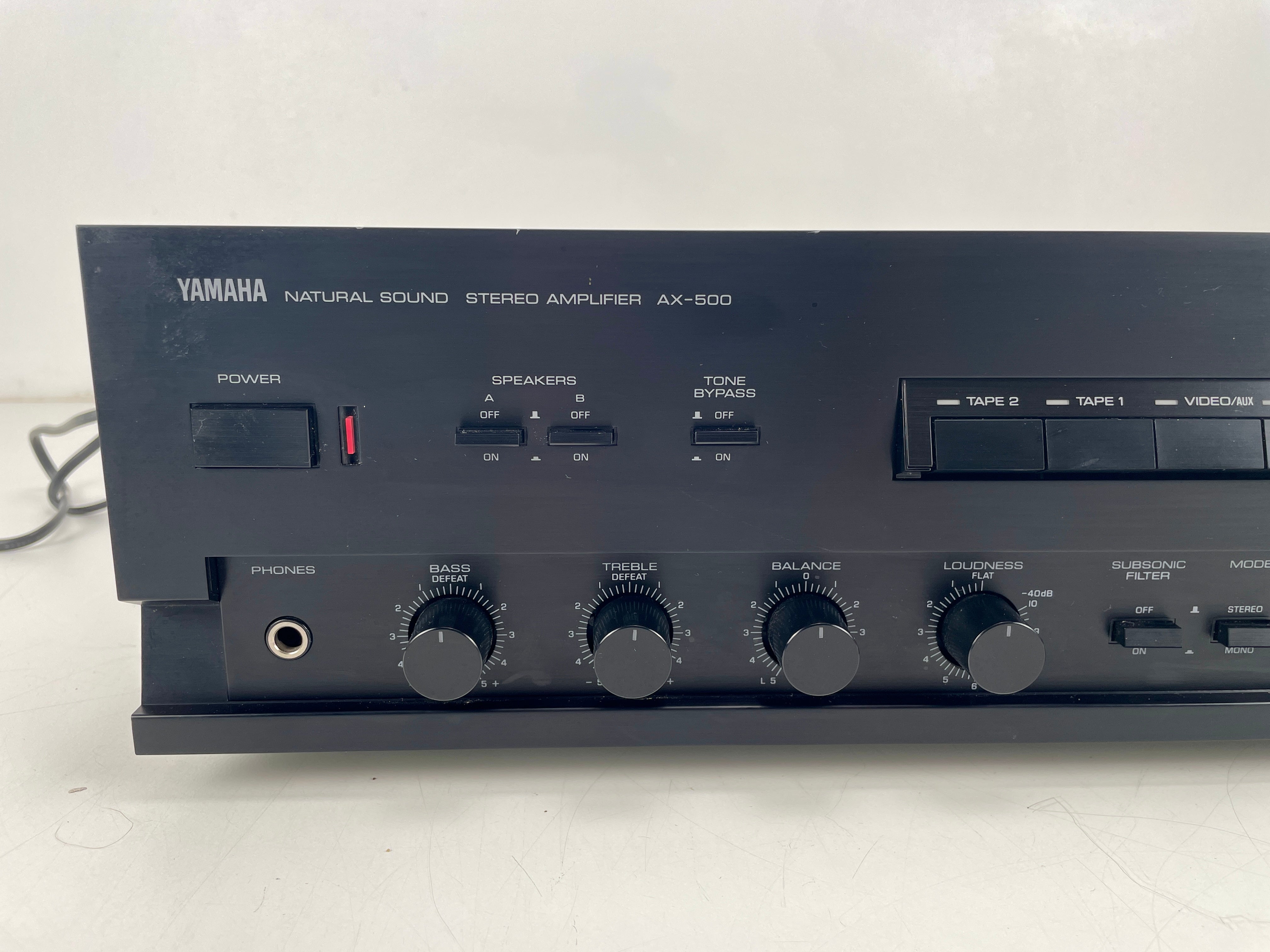 Yamaha AX-500 stereo versterker - Onderhoud/Revisie van condensatoren