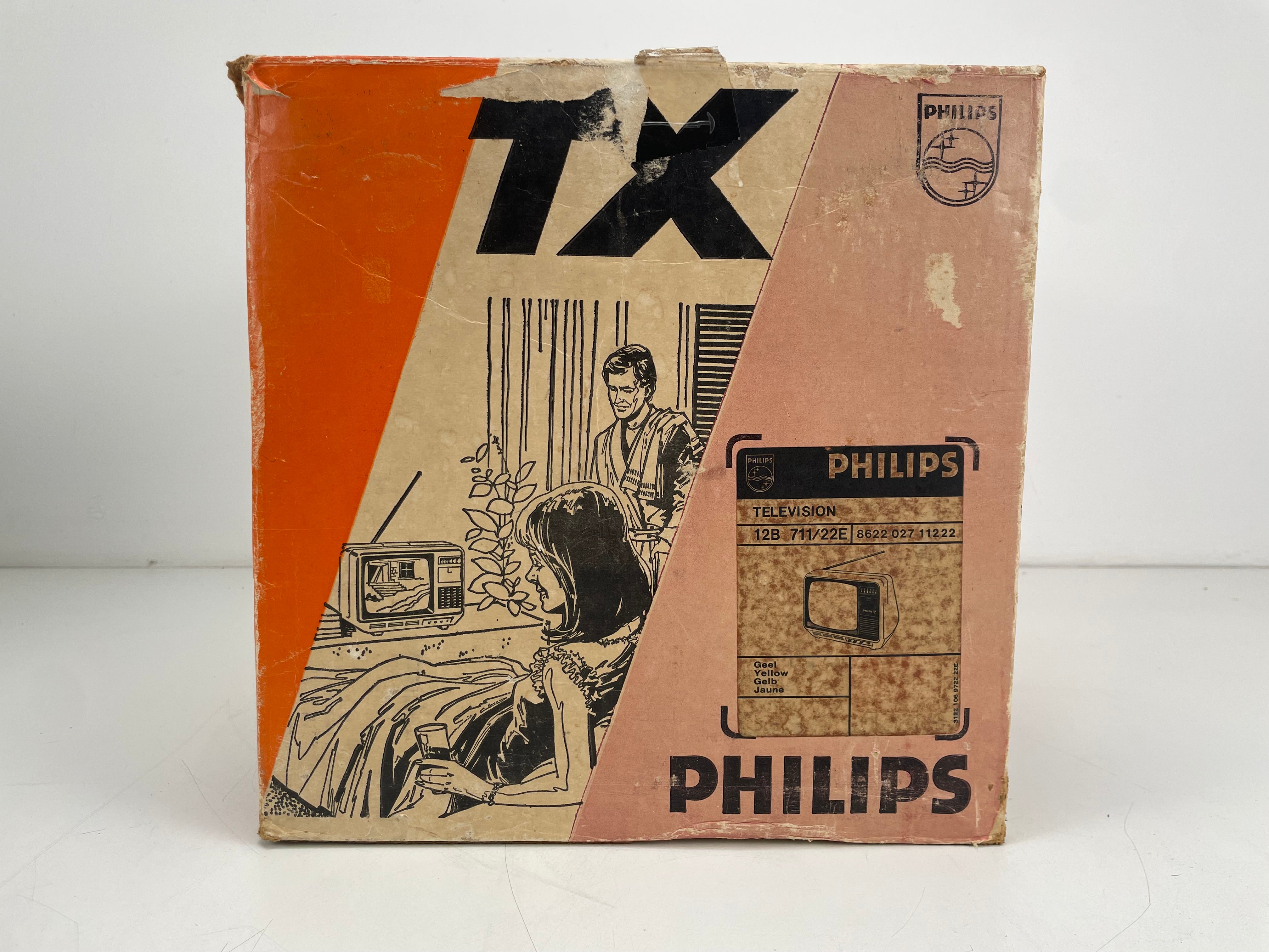 Philips Philetta TX 711 Retro Monitor In Original Box
