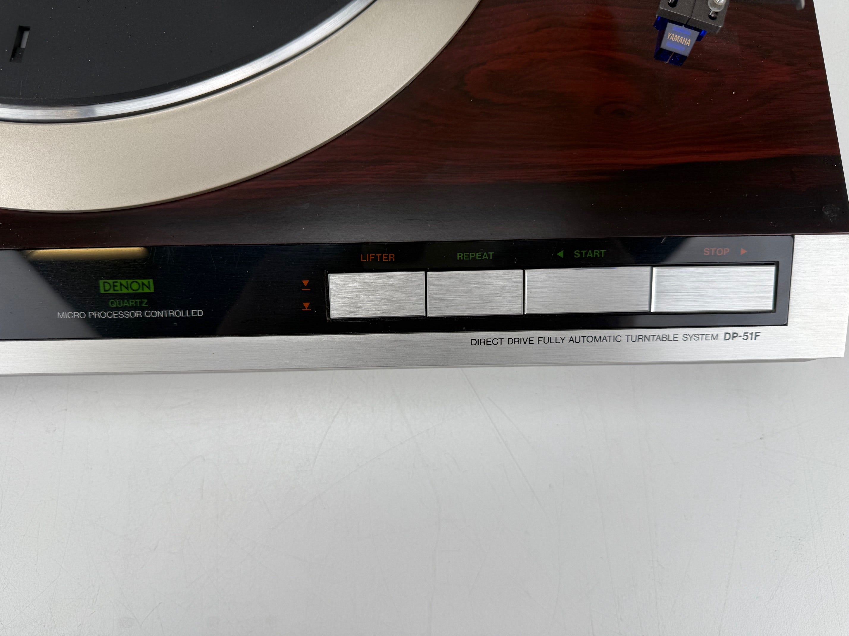 Denon DP-51F Direct Drive Volautomatisch Platenspeler Systeem - Yamaha MC-3