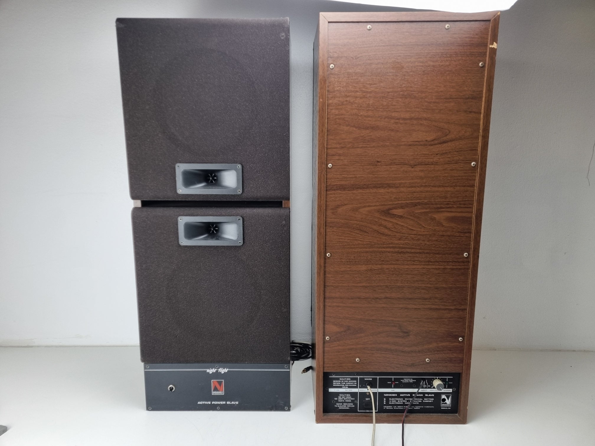 Novanex NF100 - Speakers - Active Power Slave - Fully Working
