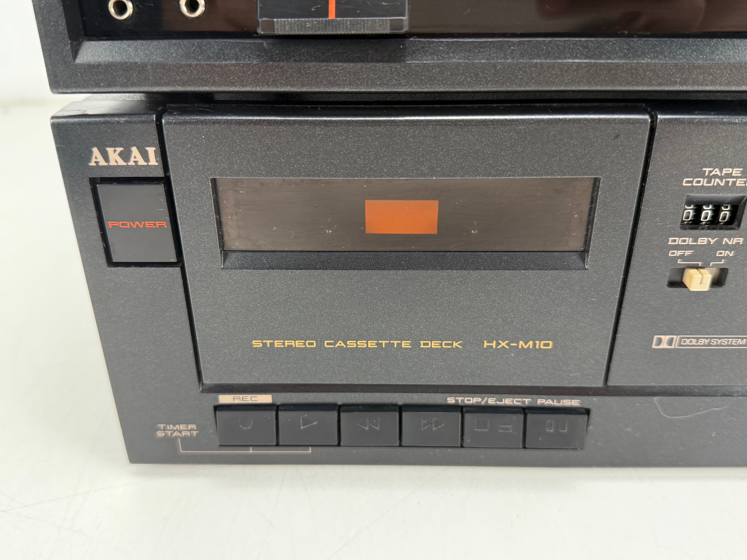 Akai AA-M8L tunerversterker / HX-M10 stereo cassettedeck set - Nieuwe riemen
