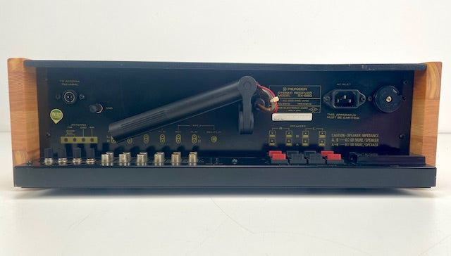 Pioneer Model SX - 550 Stereo Receiver - Serviced/Recapped/New side pannels