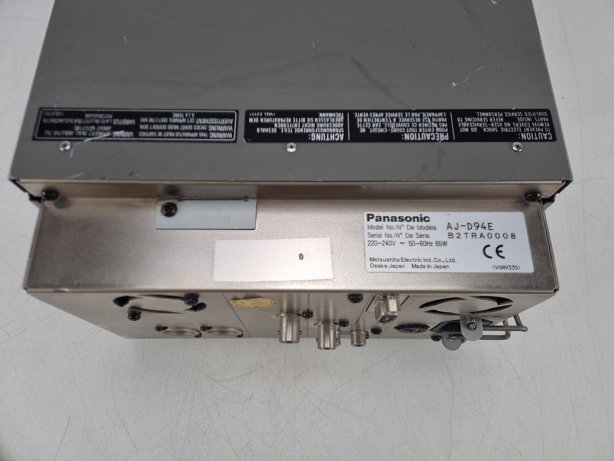 Panasonic AJ-D94 DVCPRO 50 Office Viewer - Fully Serviced (no.3)