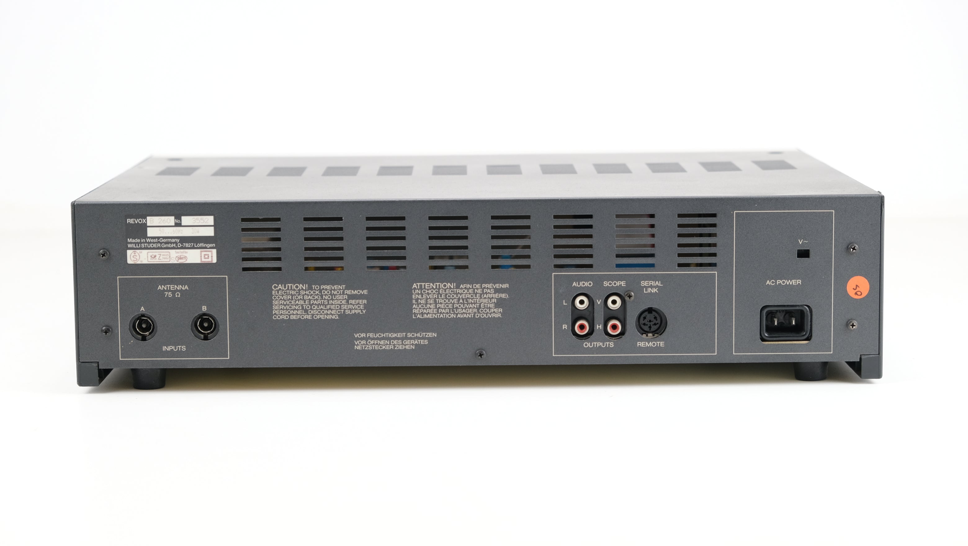 Studer Revox B-260 - FM Tuner