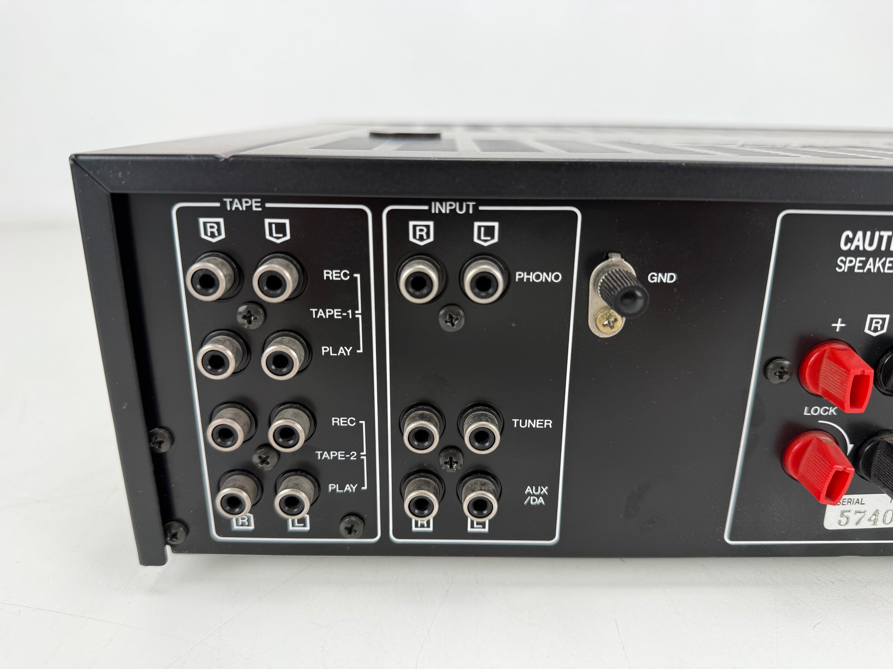 Sansui AU-D22 geïntegreerde versterker - Onderhoud/revisie van condensatoren