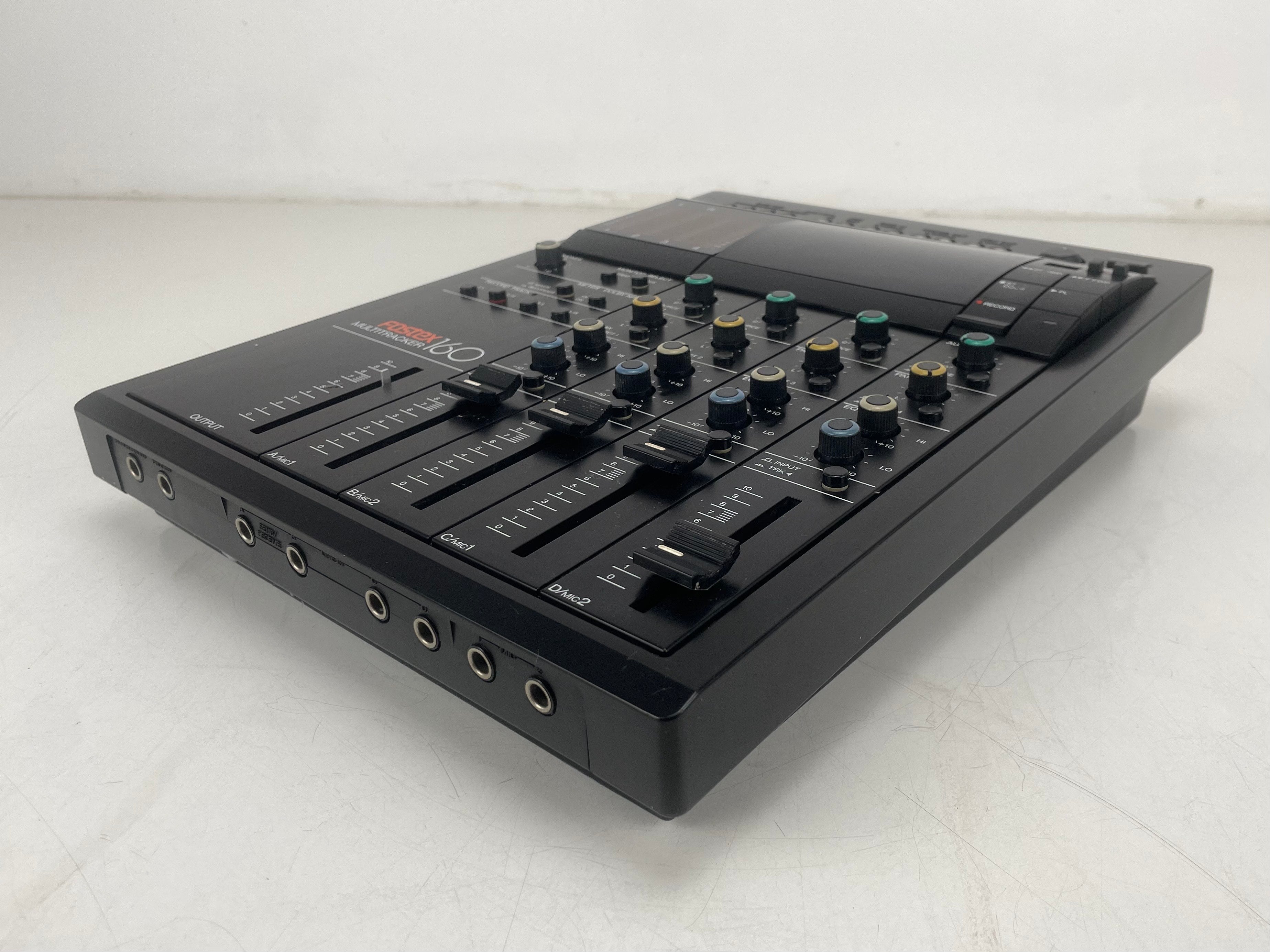 Fostex Multitracker 160 – 4-sporen cassetterecorder en mixer – Voor onderdelen of reparatie