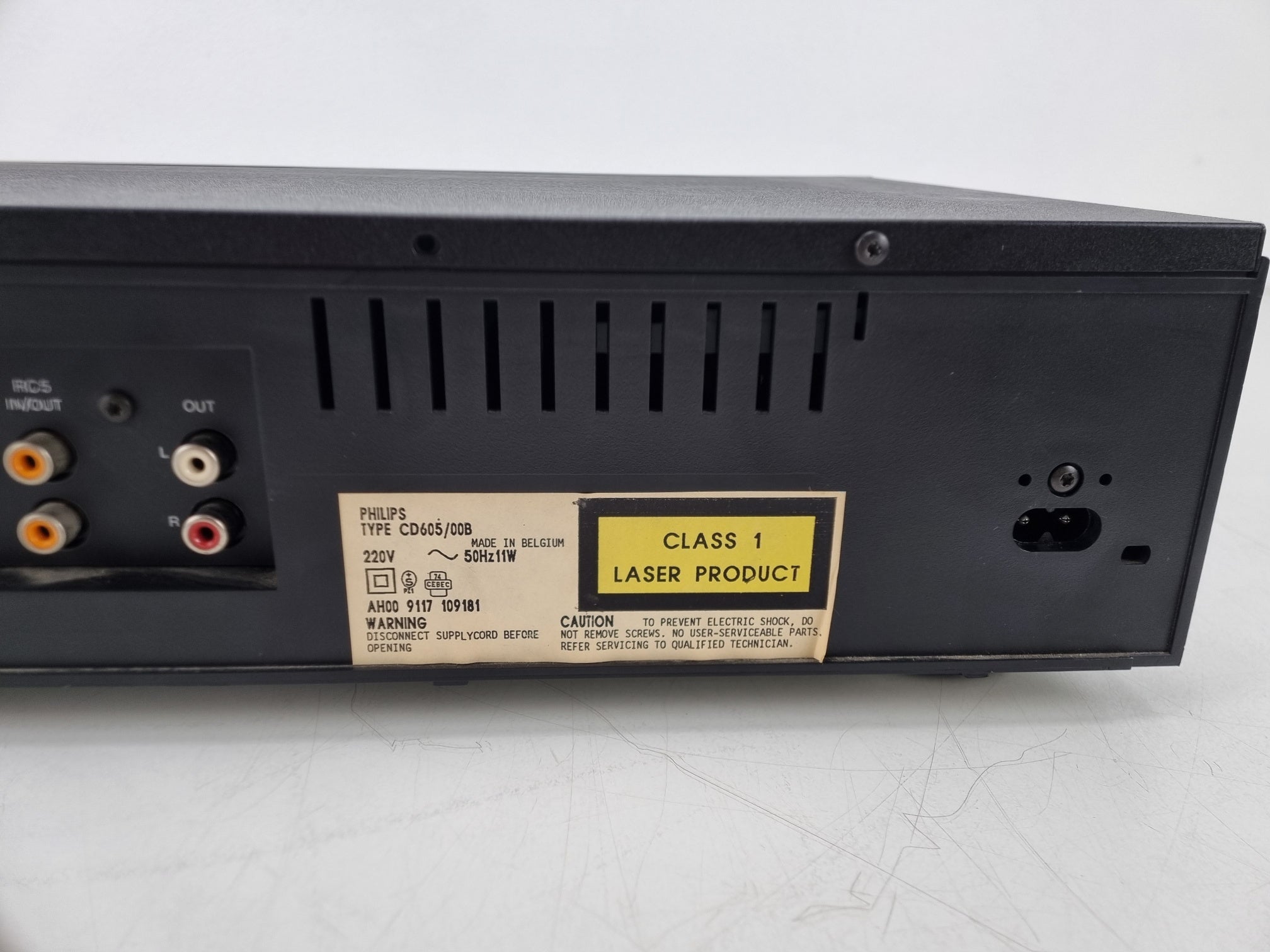 Philips CD-605 - Compact Disc-speler