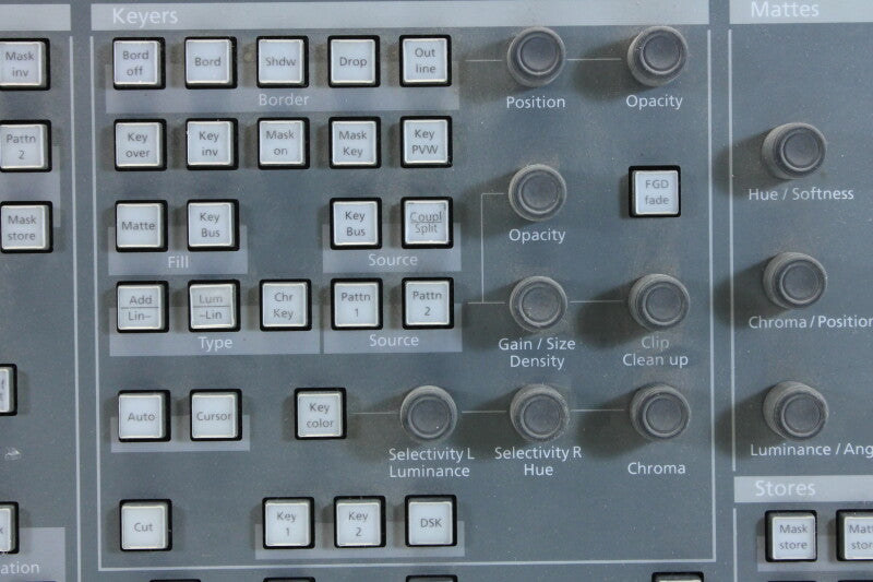 Philips BTS Diamond Digital DD10 bedieningspaneel Vision Mixer