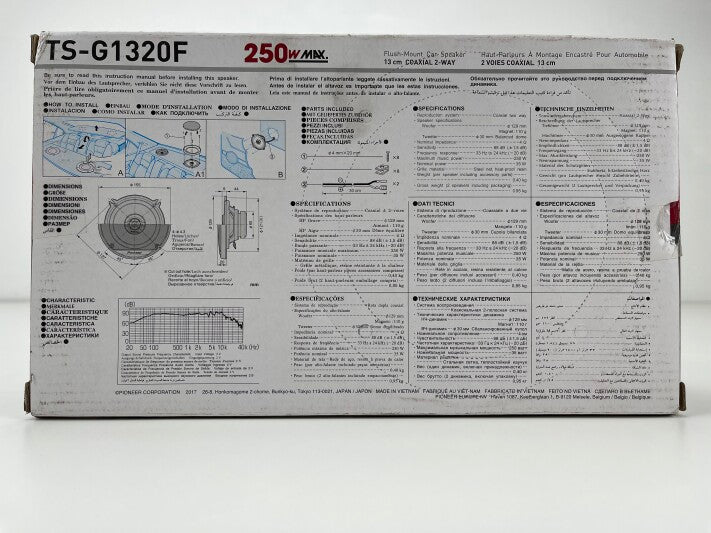 Pioneer TS-A6924I - Car Speakers