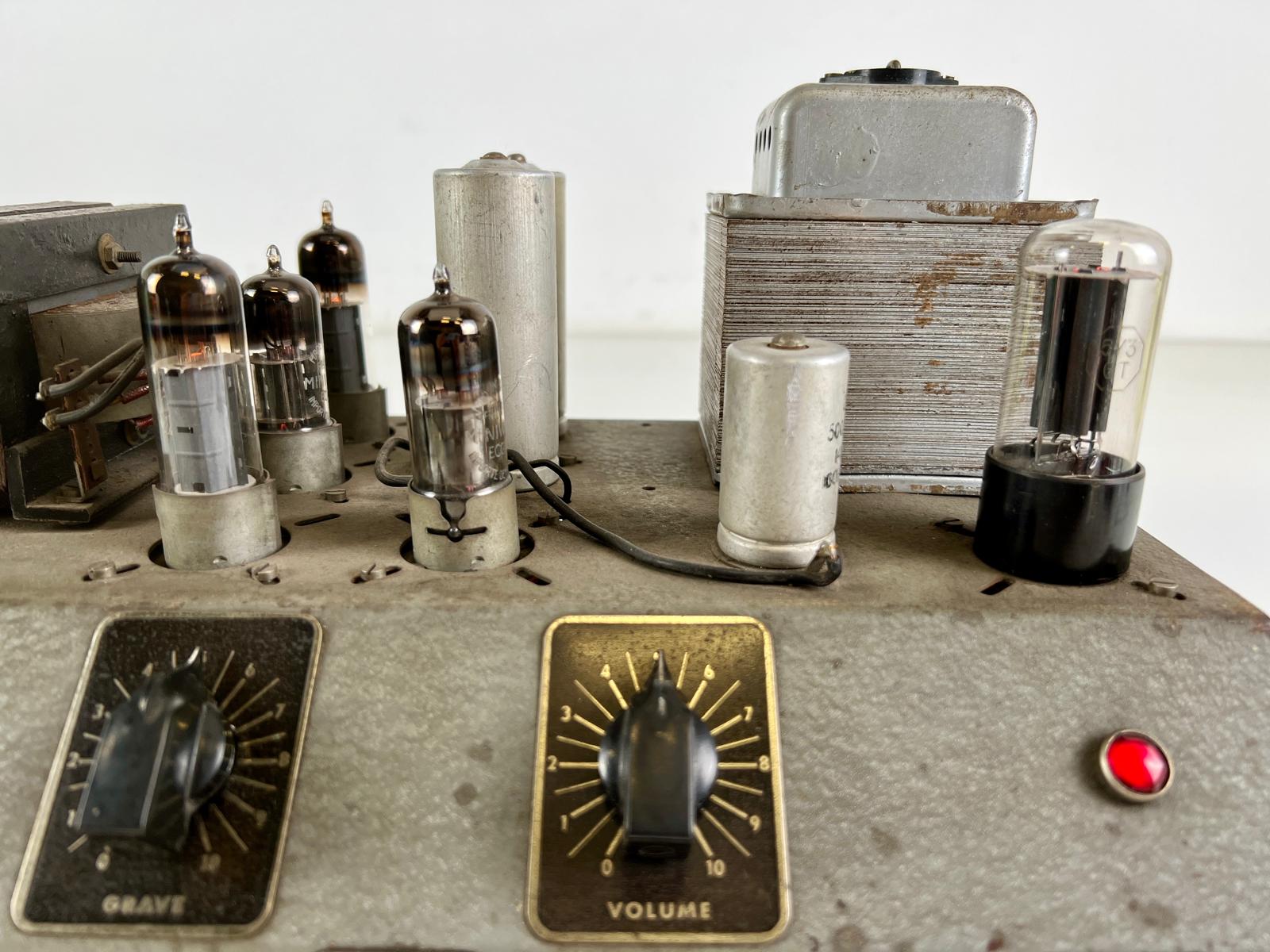 Geloso G 213 buizenversterker uit de jaren 50 - gereviseerd/nieuwe buizen