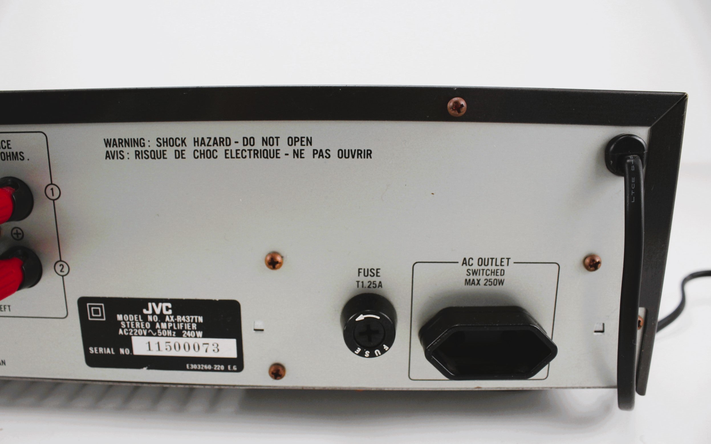 JVC AX-R437 stereo geïntegreerde versterker