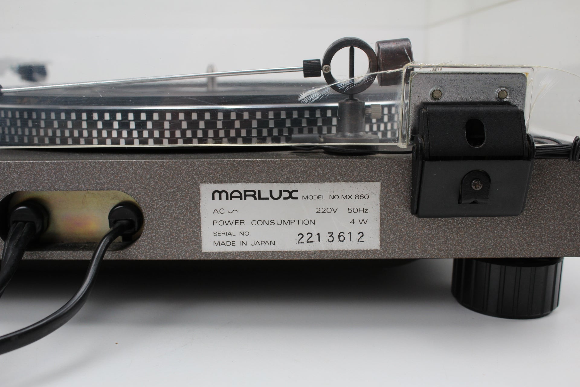 Marlux MX860 Turntable with Philips 400 Cartridge - Fully working