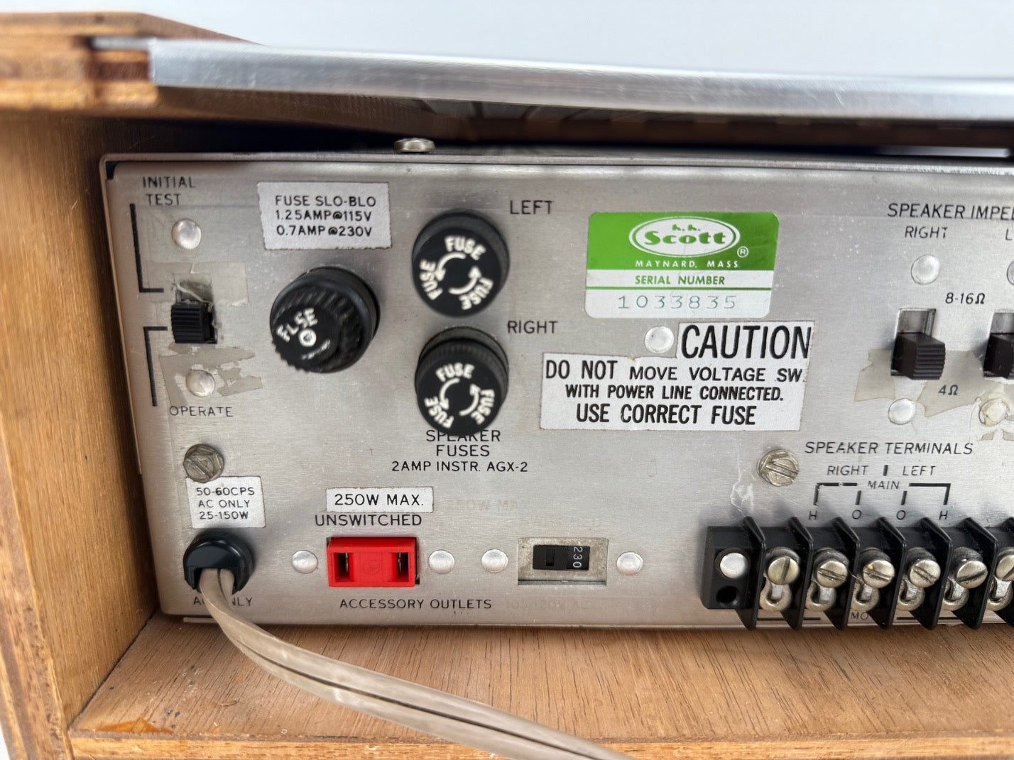 HH Scott LK-60 Solid State Stereo Versterker - Volledig Onderhouden