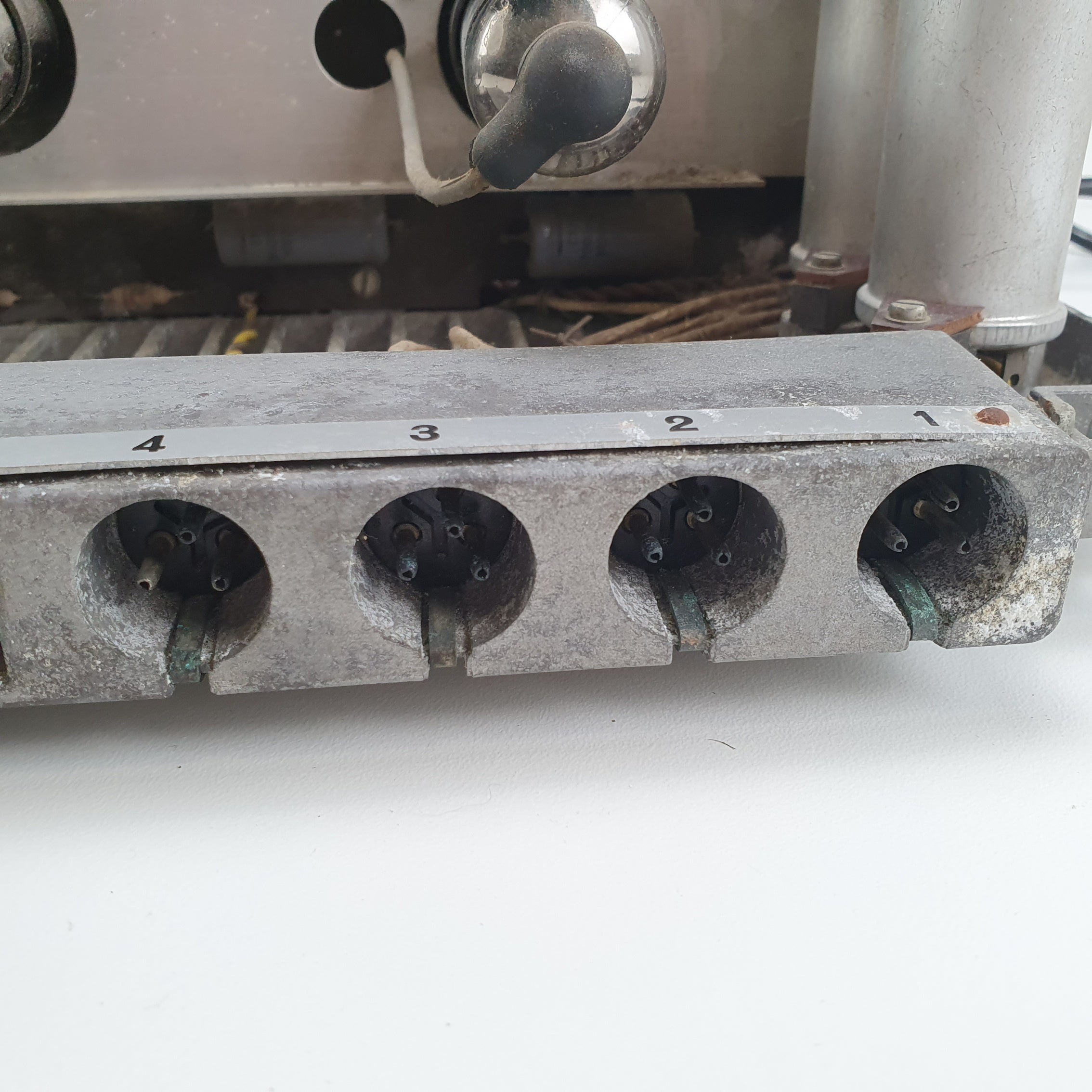 Philips EL 6415 4 channel TUBE mixer/amplifier with EL36 and ECC85 tubes