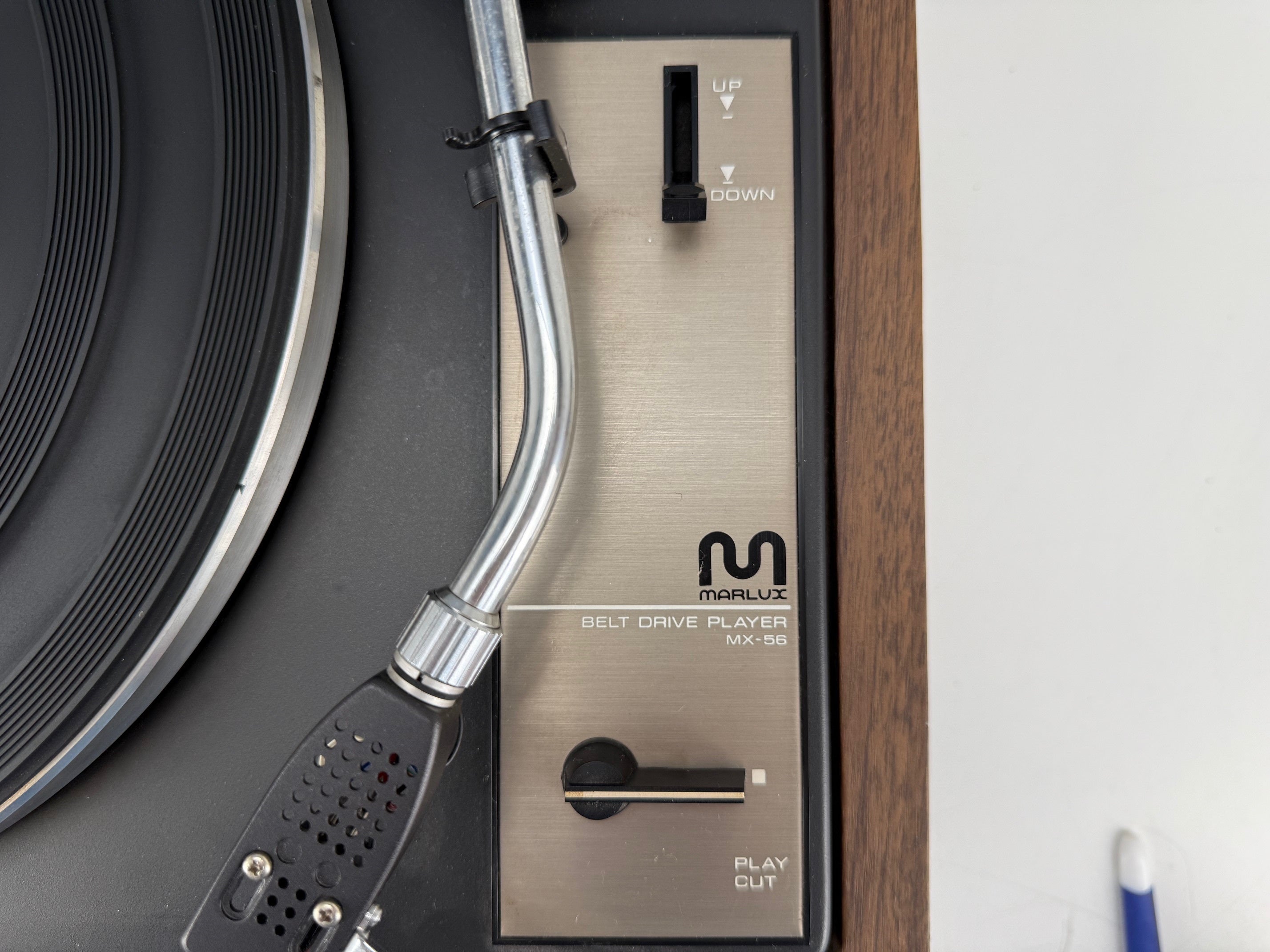 Marlux MX-56 Belt-Drive Turntable - New Belts - Nagaoko JT-511