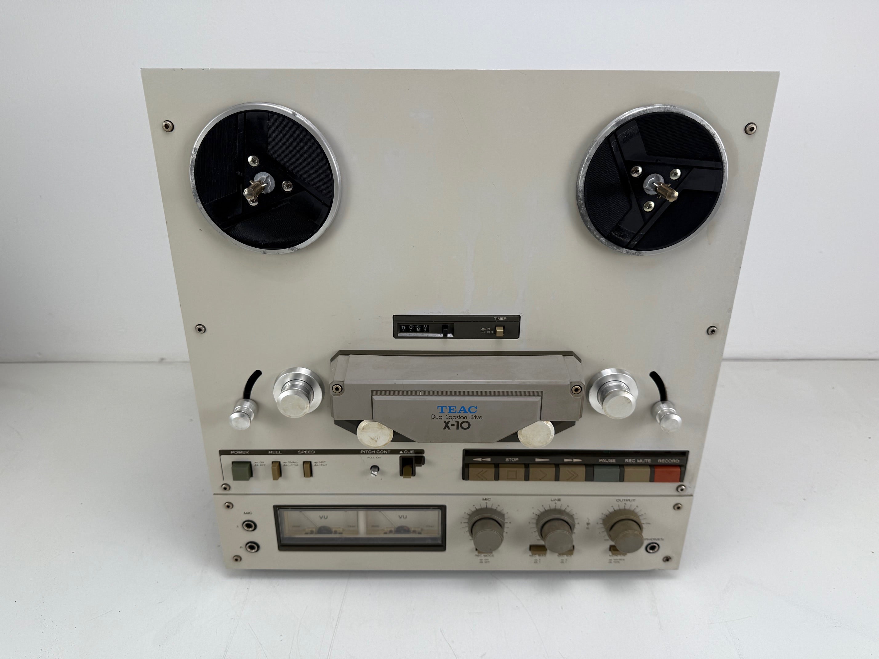 TEAC X - 10 Stereo Reel to Reel Recorder - Serviced