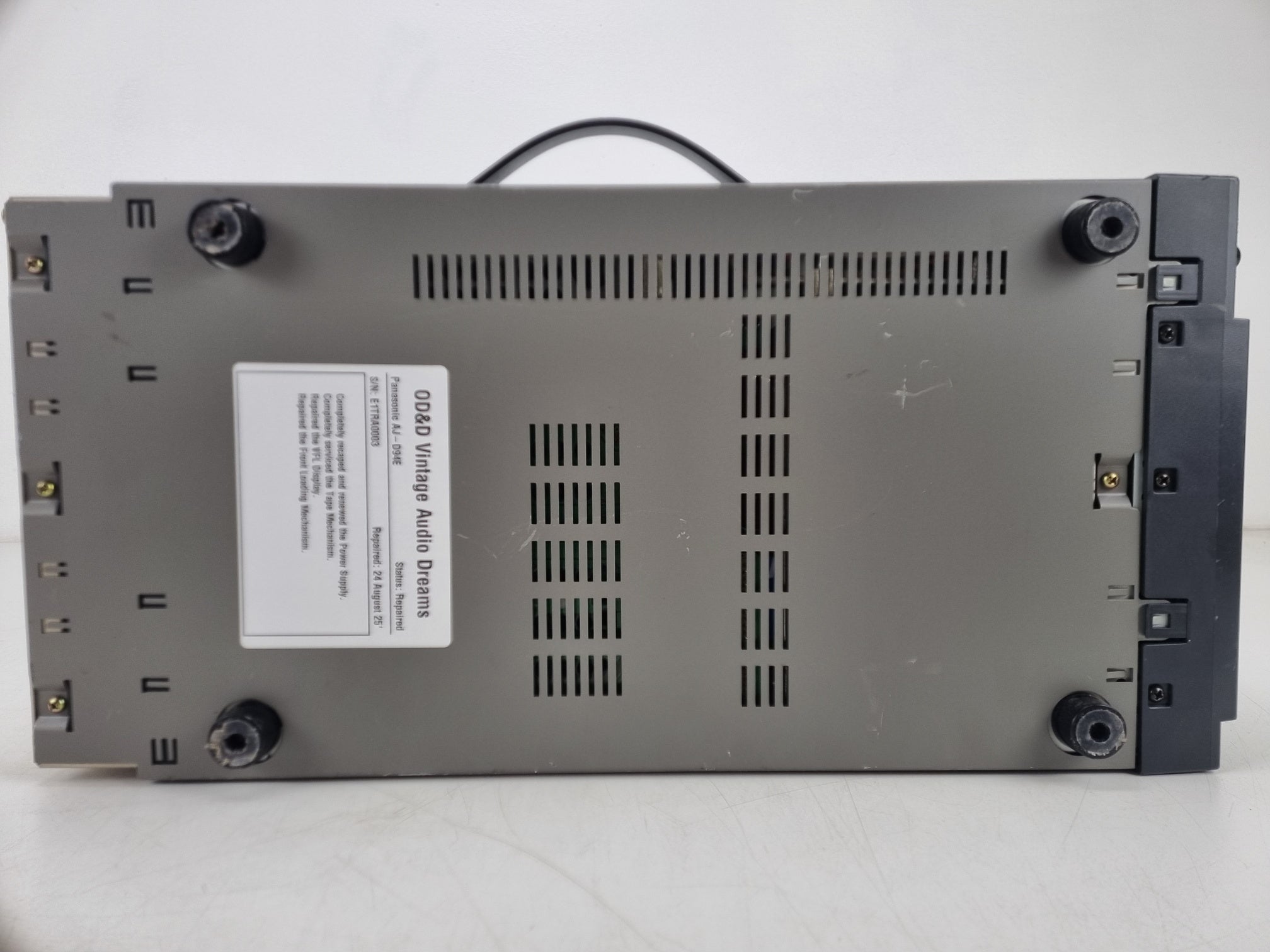 Panasonic AJ-D94 DVCPRO 50 Office Viewer - Volledig onderhouden (nr. 2)
