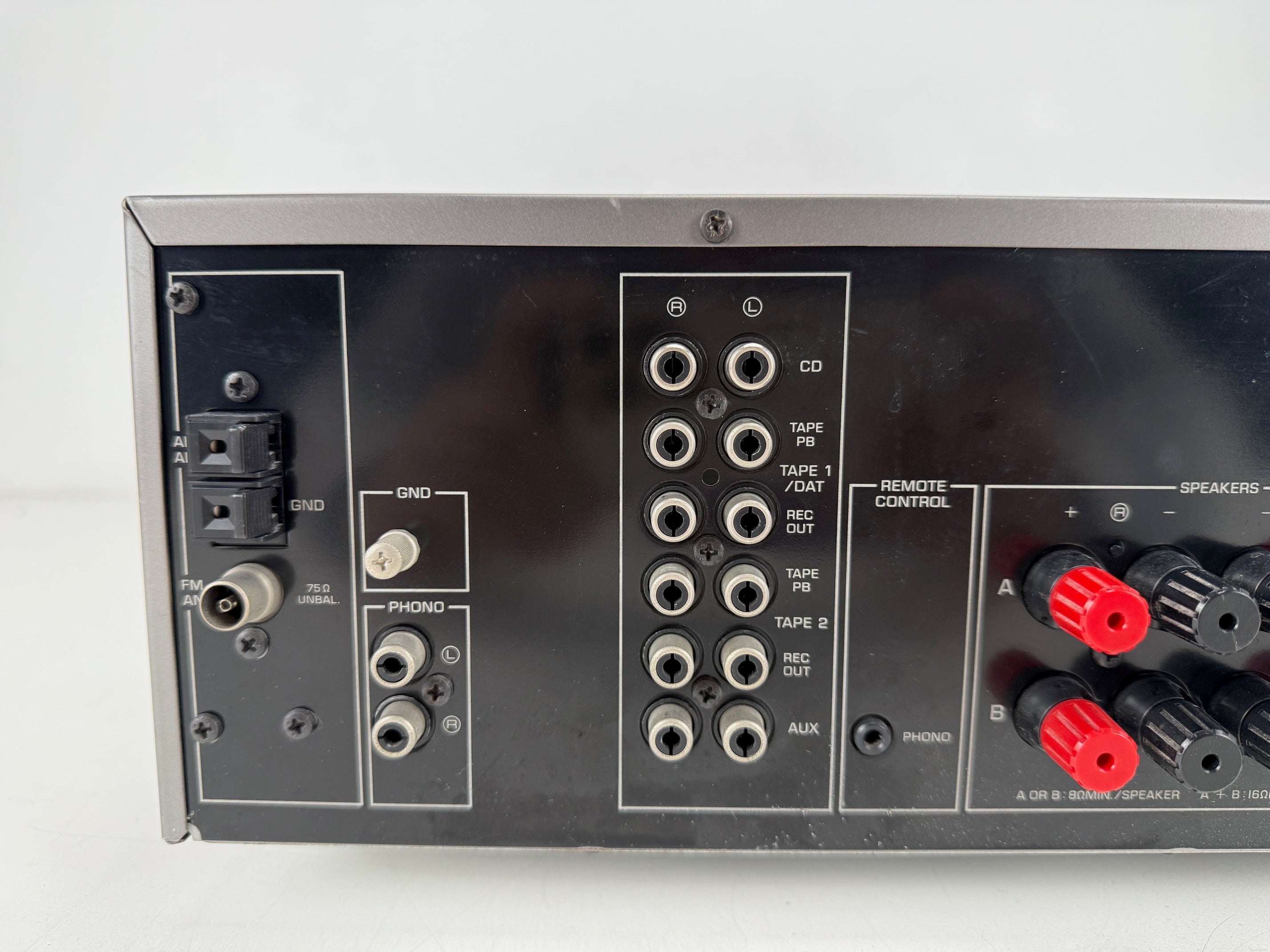 Yamaha RX-550 Natural Sound Stereo Receiver With Remote Control