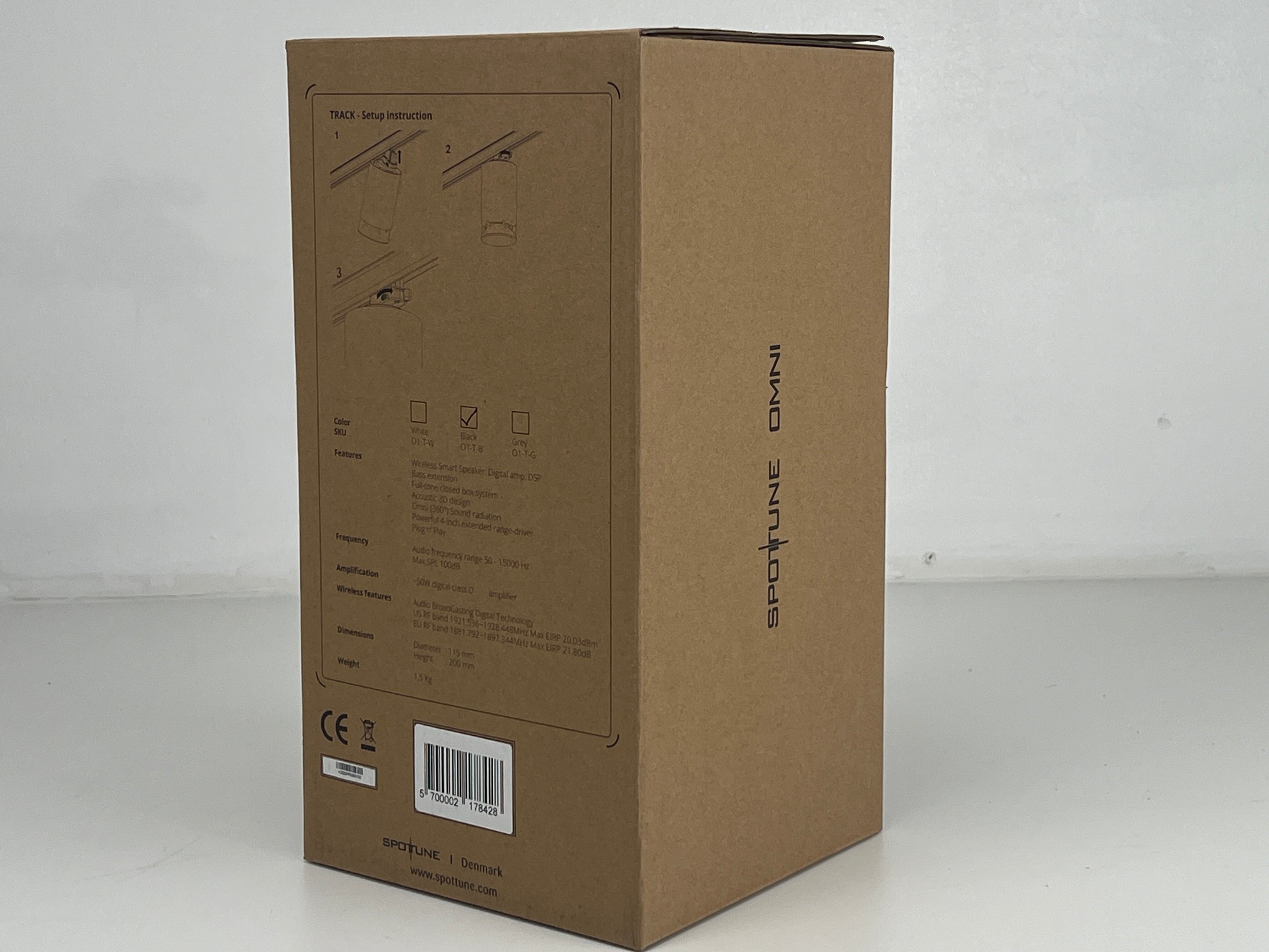 Spottune Omni Track -O1-TB- Draadloze actieve luidsprekers