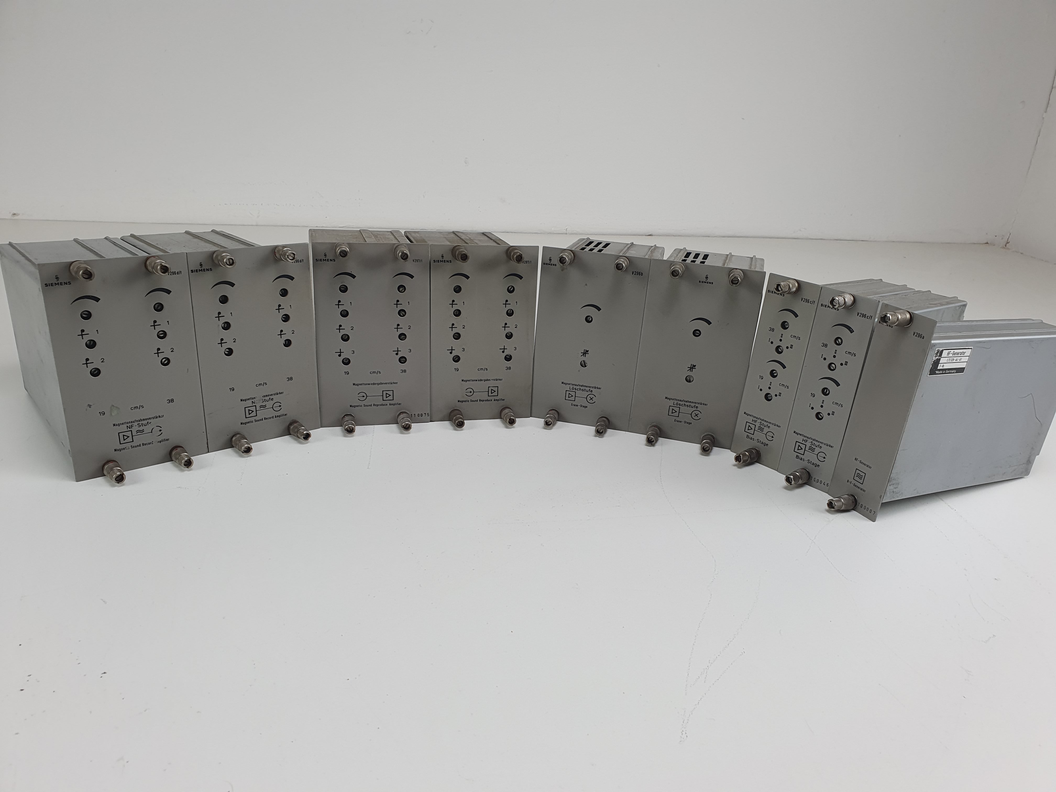 Siemens Sitral V296/V297 Full Stereo Recording/playback Set For M10,M15,M5