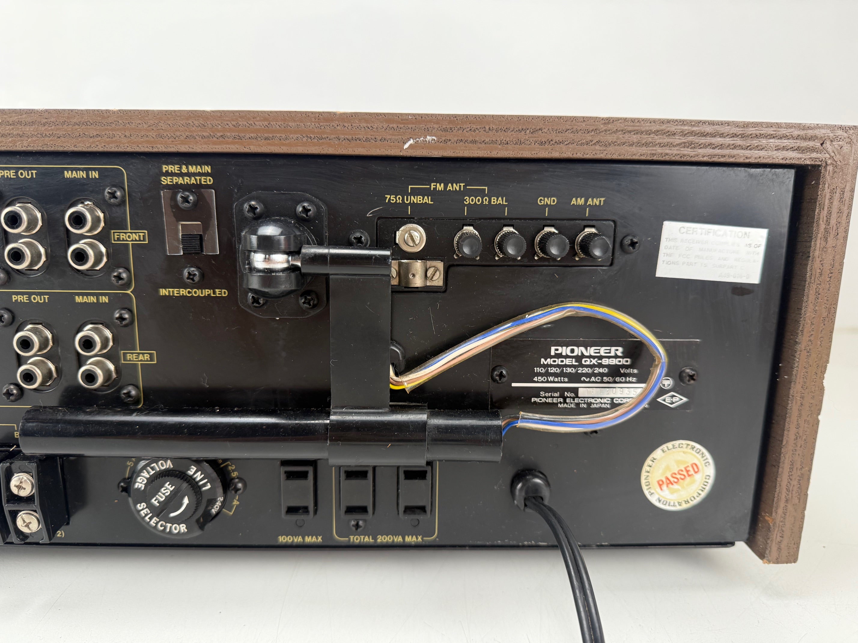 Pioneer QX-9900 4-Channel Stereo Receiver - Fully serviced!