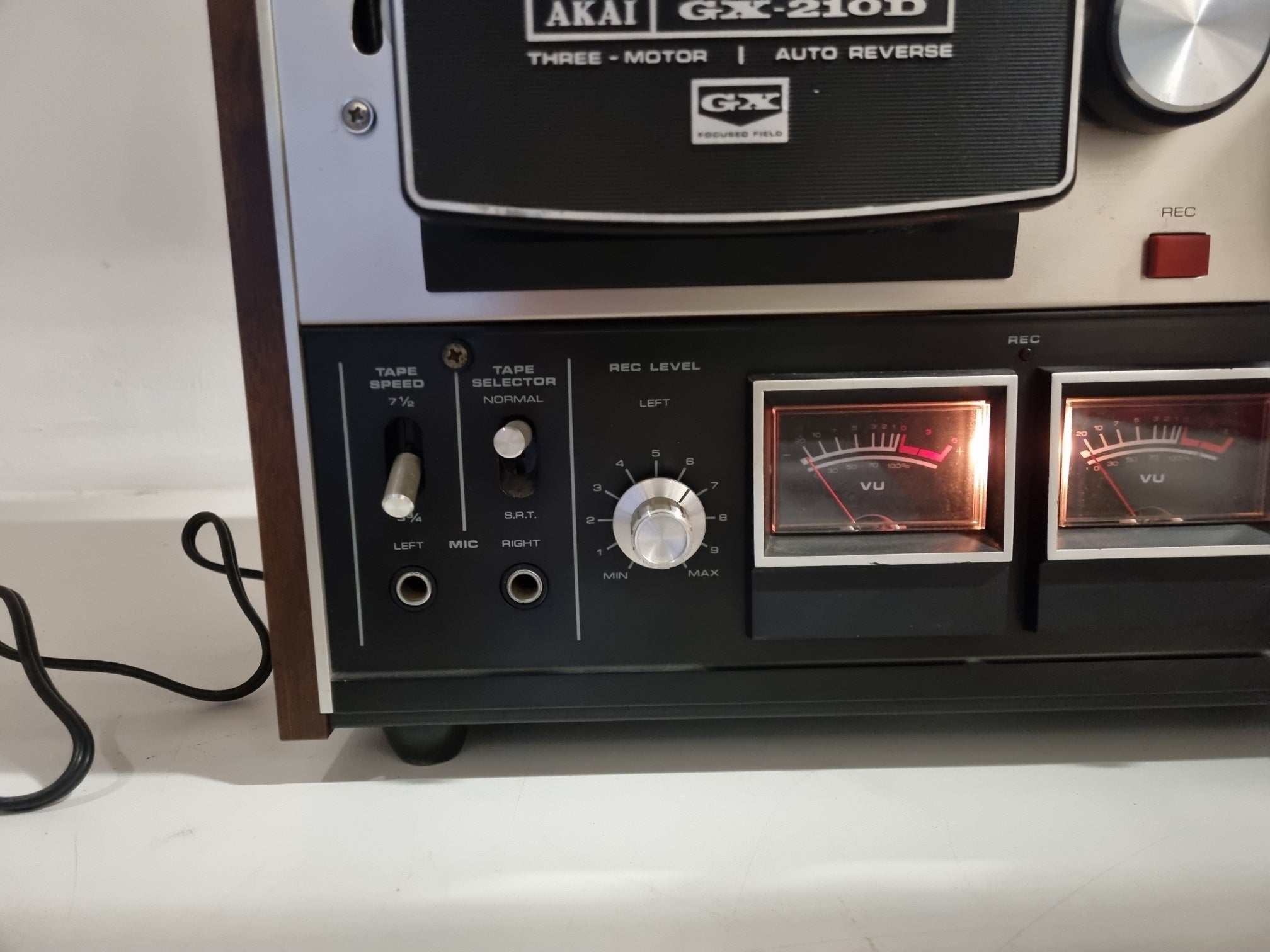 Akai GX-210D - 1/4'' 18 cm reel to reel recorder - Nice Condition