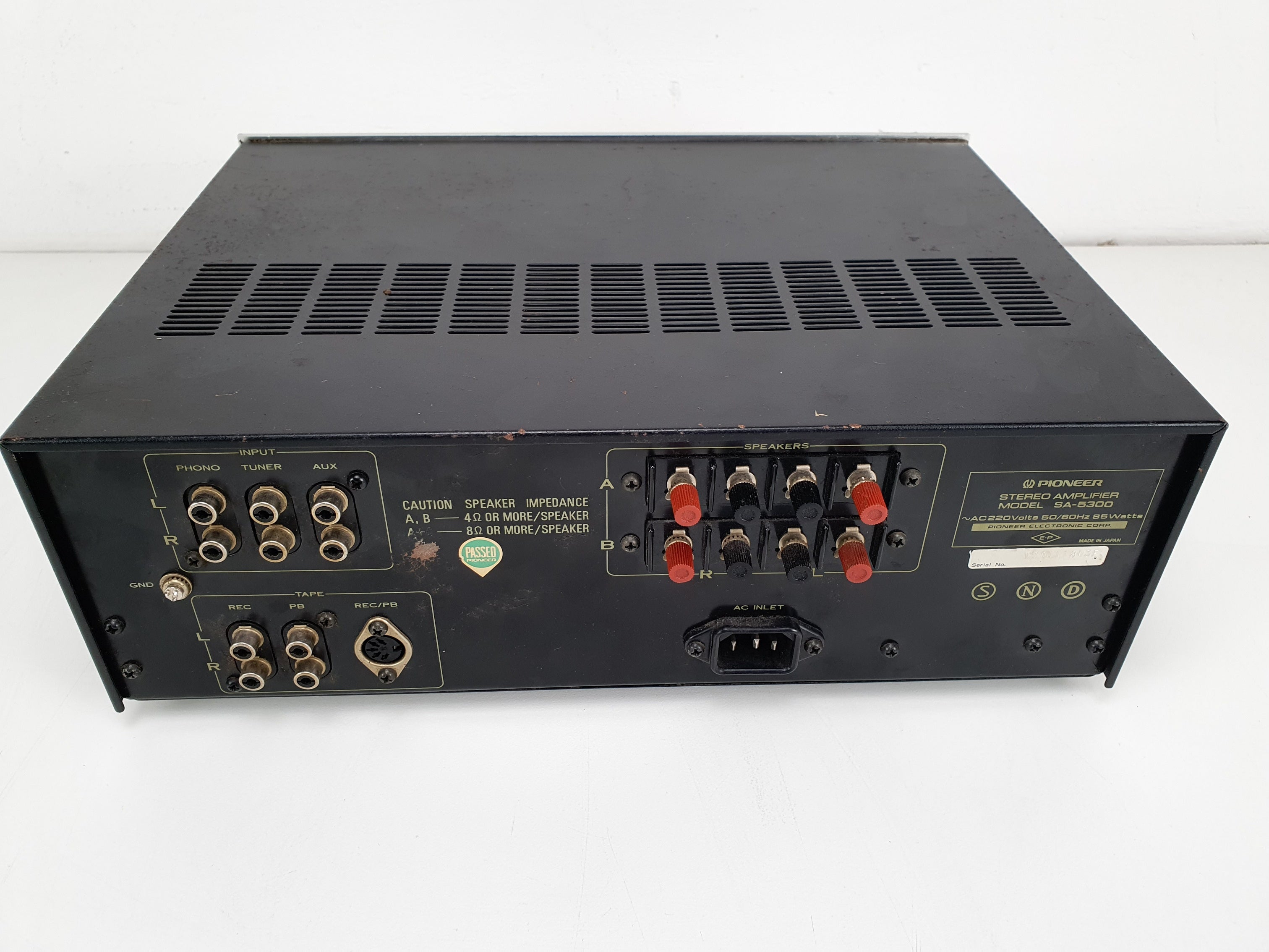 Pioneer SA-5300 Stereo Amplifier - Serviced