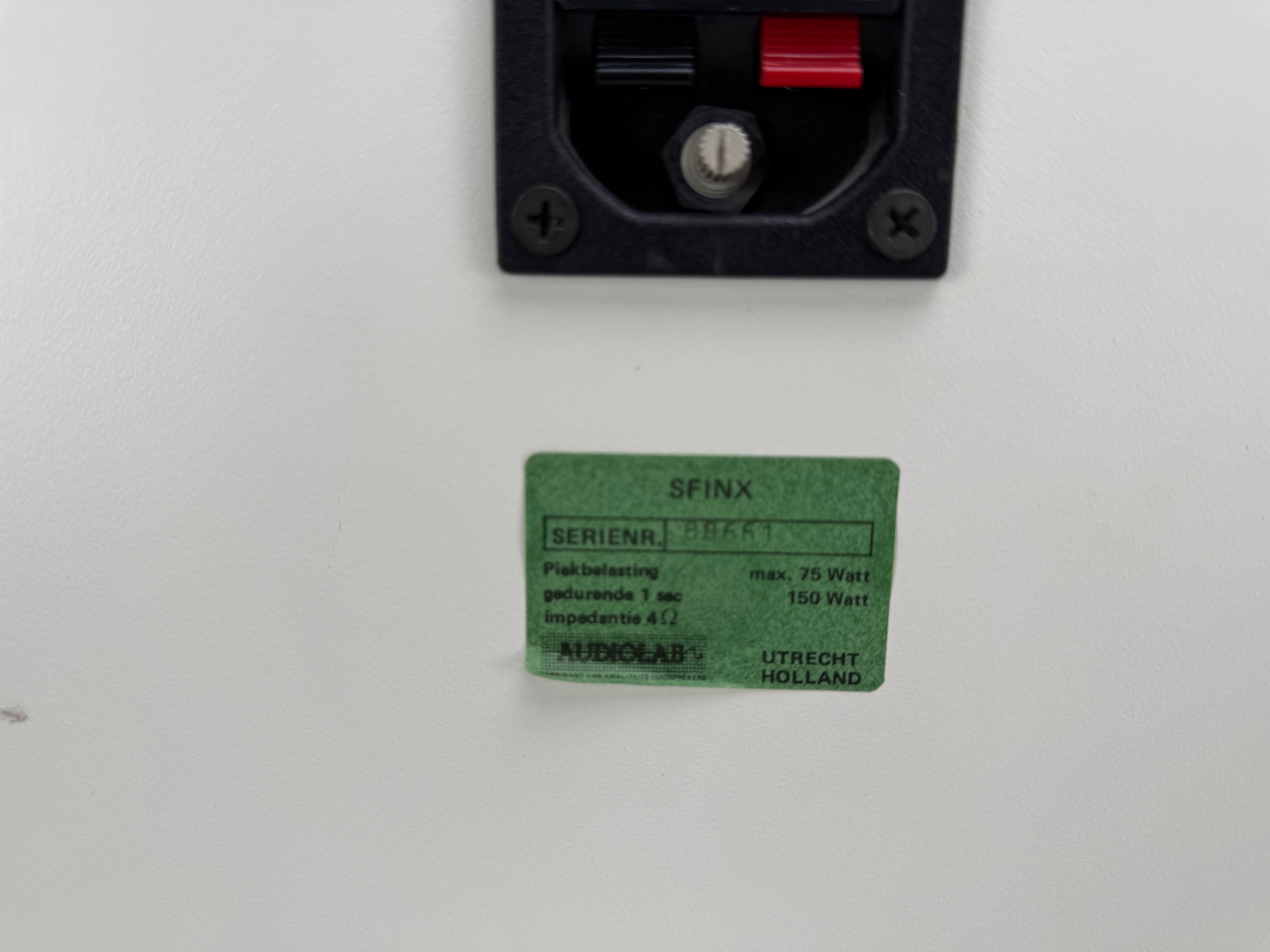 Sphinx Audiolab luidsprekerset (bijpassend paar) - volledig functioneel