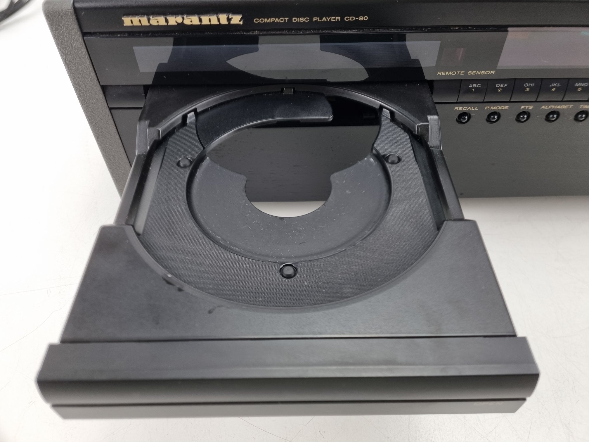 Marantz CD-80 Compact Disc Player - Remote control - High End