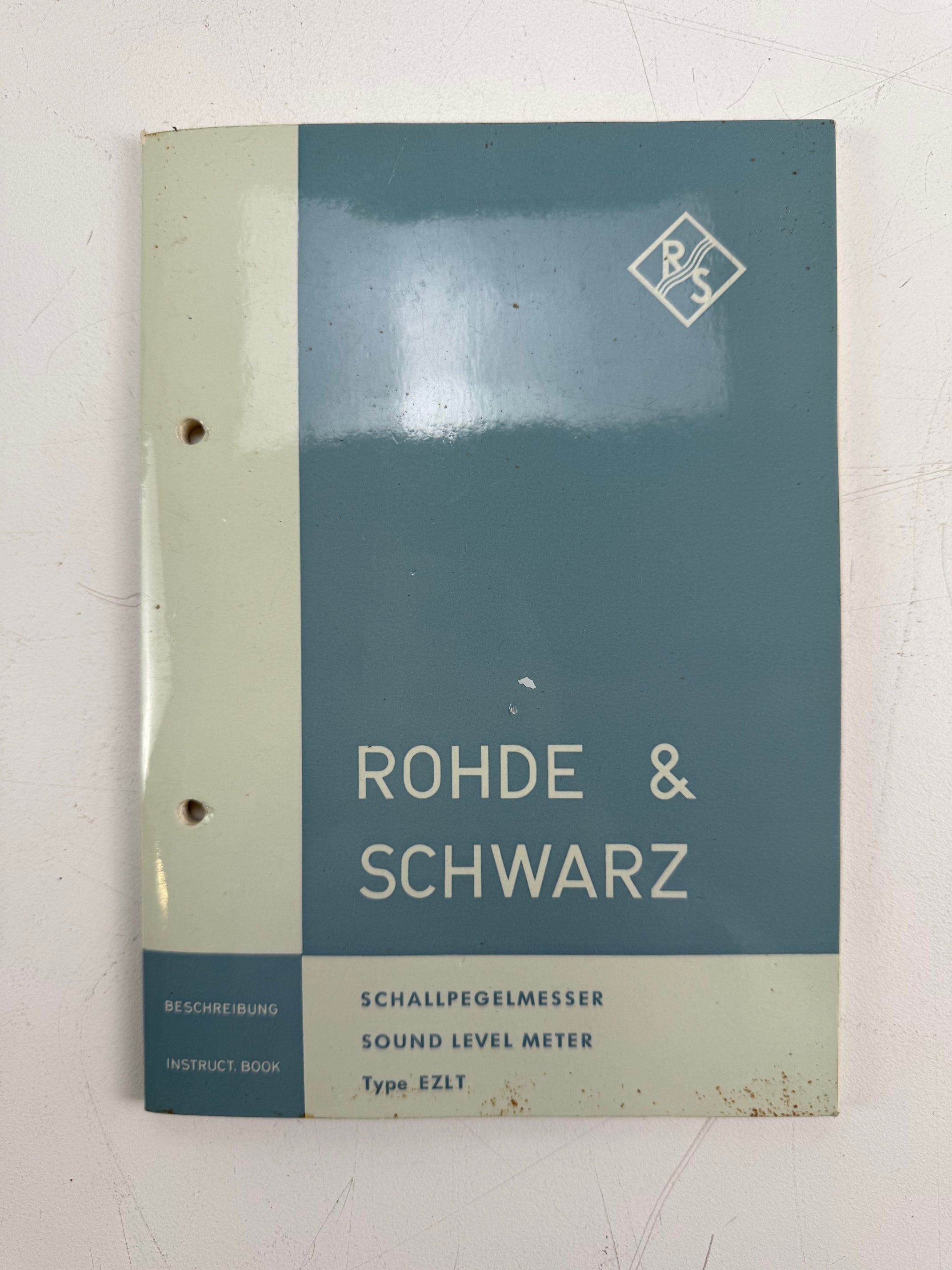 Rohde & Schwarz Schallpegelmesser EZLT BN 4513 met handleiding en doos