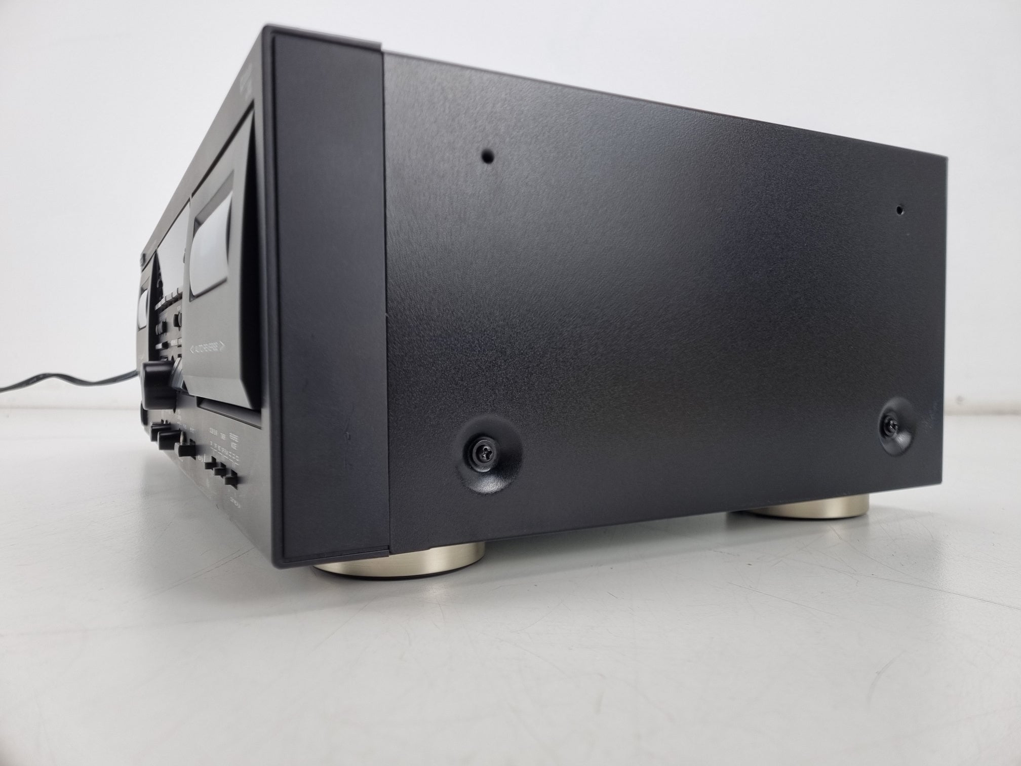 TEAC W-890R Dubbele cassettedeck met automatische omkeerfunctie - In zeer goede staat