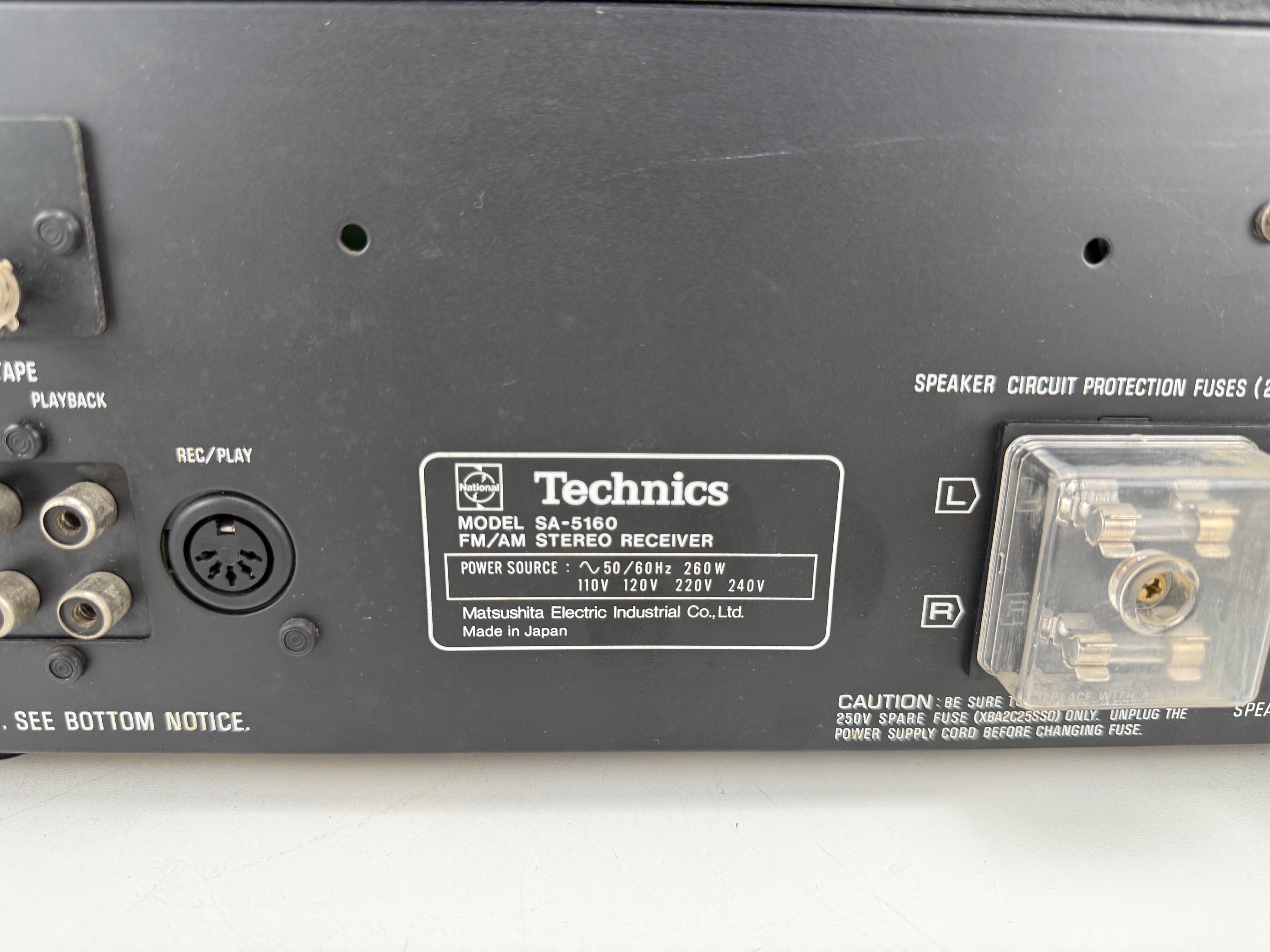 Technics SA-5160 FM/AM-stereo-ontvanger
