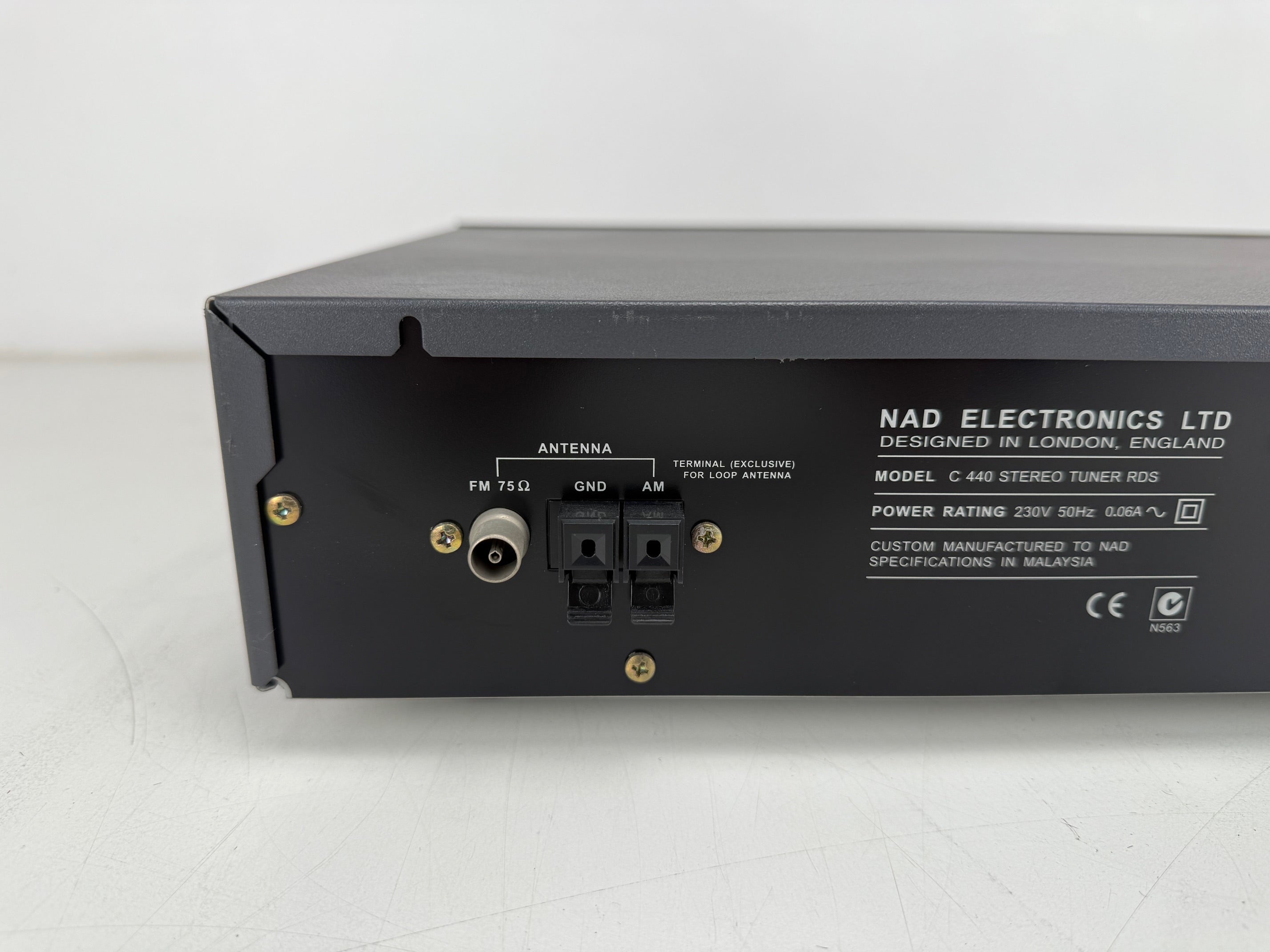 NAD C440 RDS Stereo Tuner With Manuals