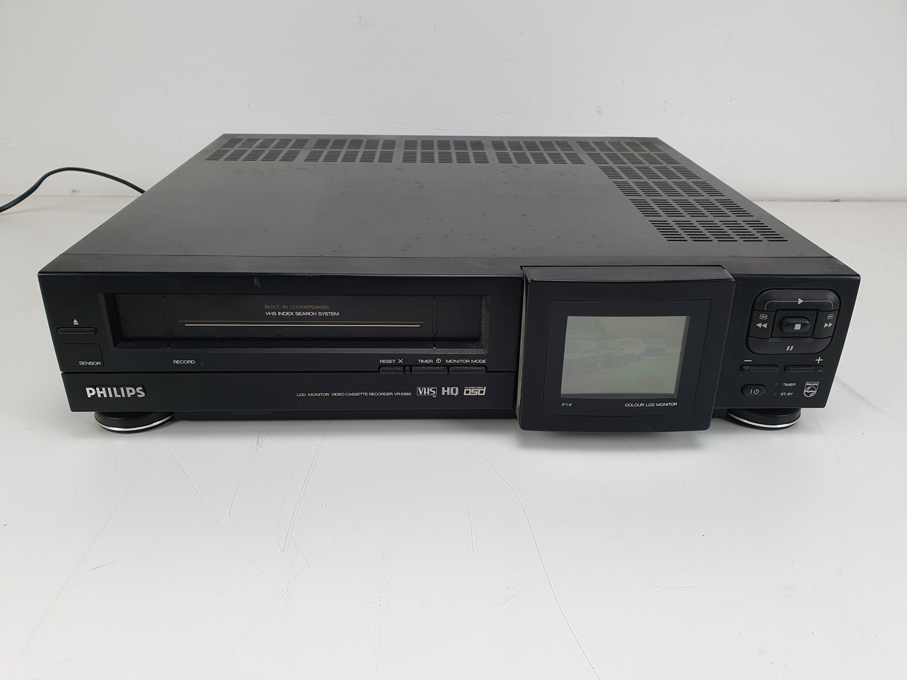 Philips VR-6880 VHS-recorder/speler met LCD-monitor