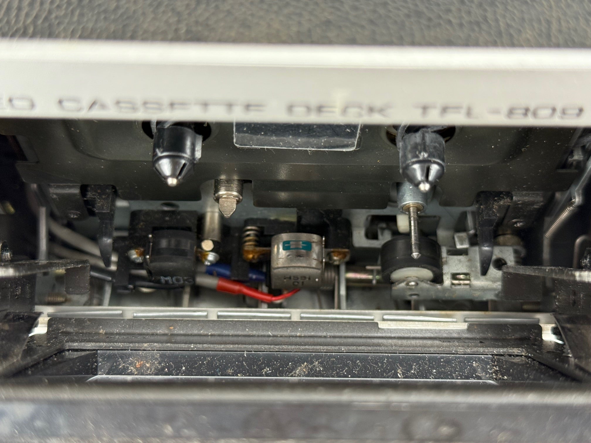 Tensai TFL-809 stereo cassettedeck - Mooi ogend deck met VU-meters